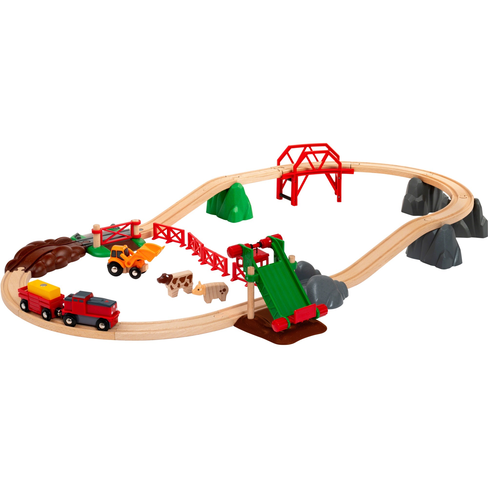 Image of Alternate - Großes Bahn Bauernhof-Set online einkaufen bei Alternate