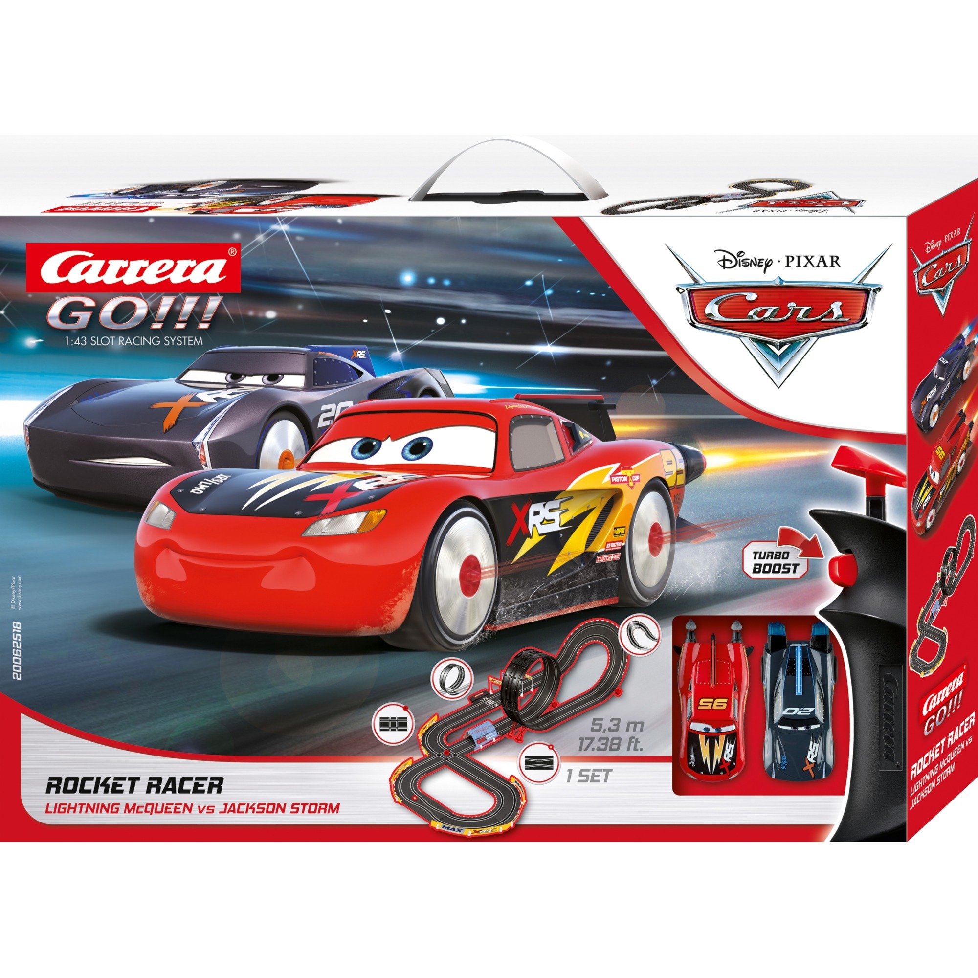 Image of Alternate - GO!!! Disney Pixar Cars - Rocket Racer, Rennbahn online einkaufen bei Alternate
