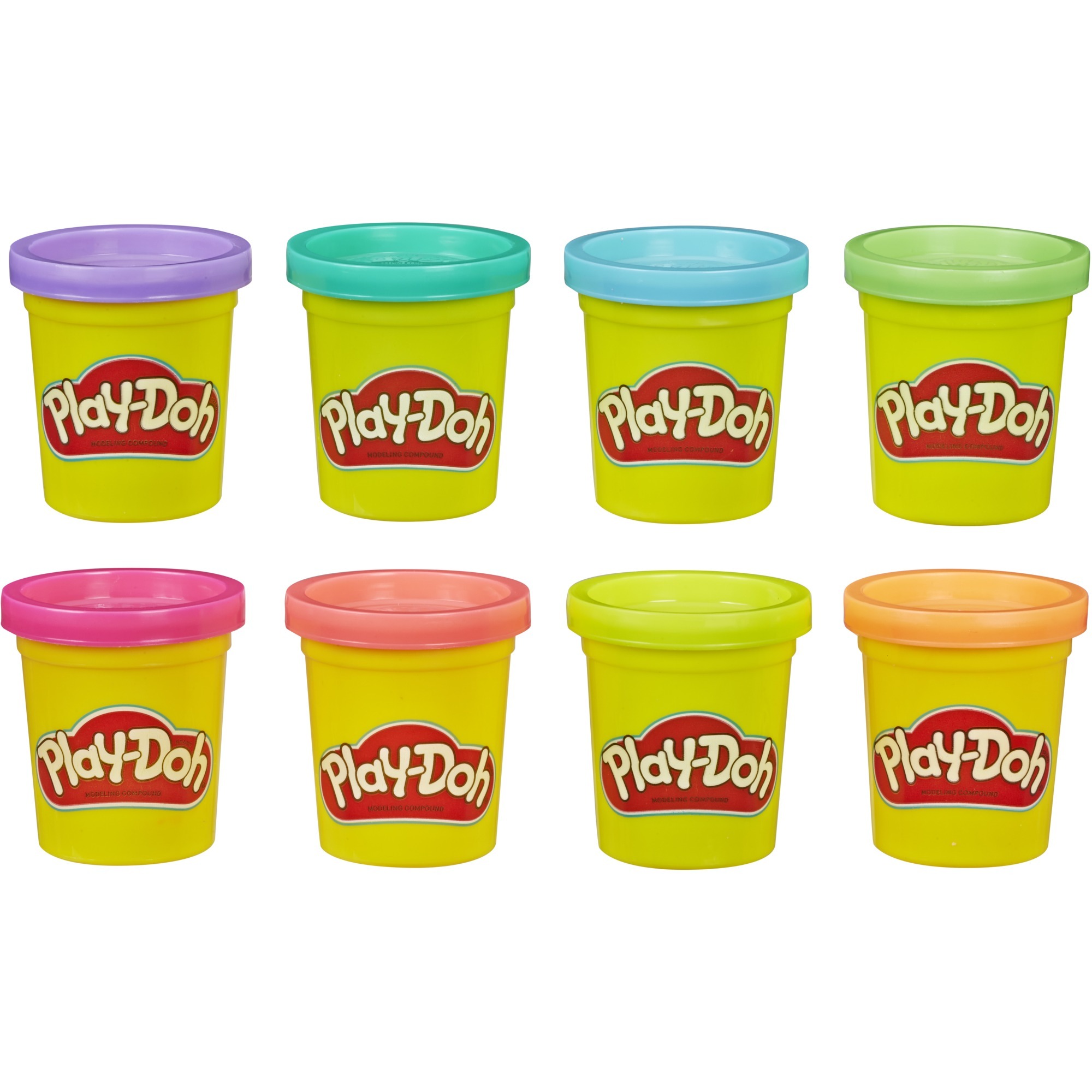 Image of Alternate - Play-Doh 8er-Pack in Neonfarben, Kneten online einkaufen bei Alternate