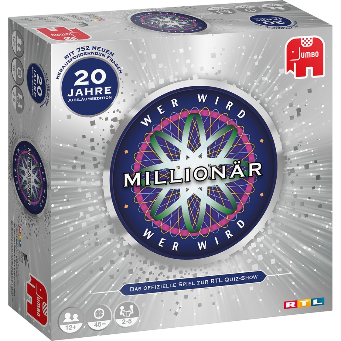 Image of Alternate - Wer wird Millionär 20 Jahre Jubiläumsedition, Brettspiel online einkaufen bei Alternate