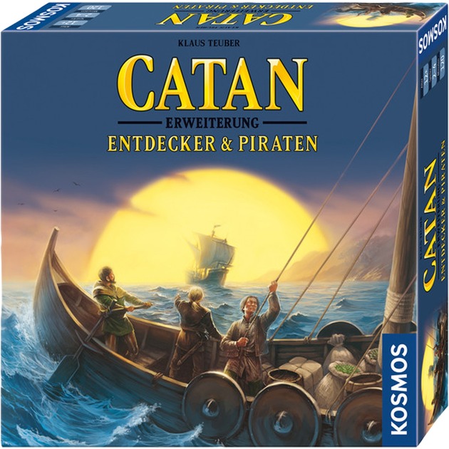 Image of Alternate - CATAN - Entdecker & Piraten, Brettspiel online einkaufen bei Alternate