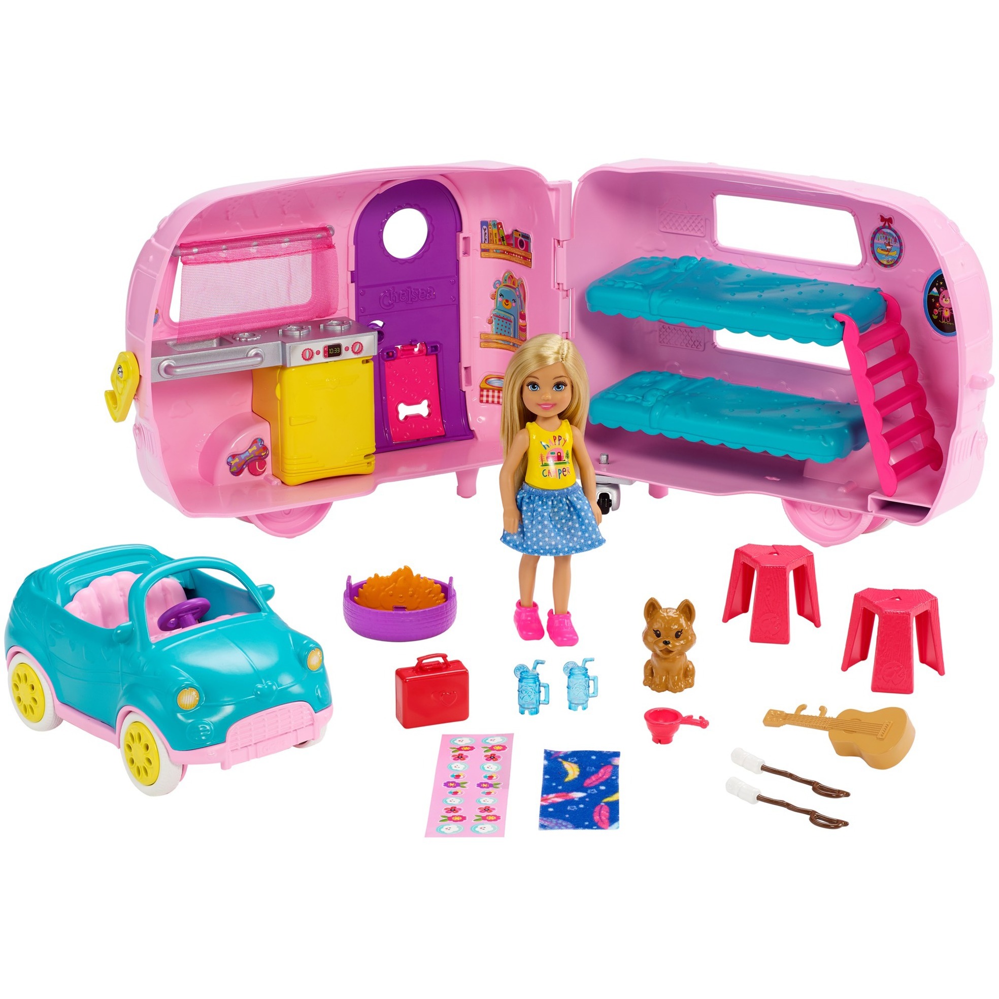 Image of Alternate - Barbie Chelsea Camper und Puppe Spielset online einkaufen bei Alternate