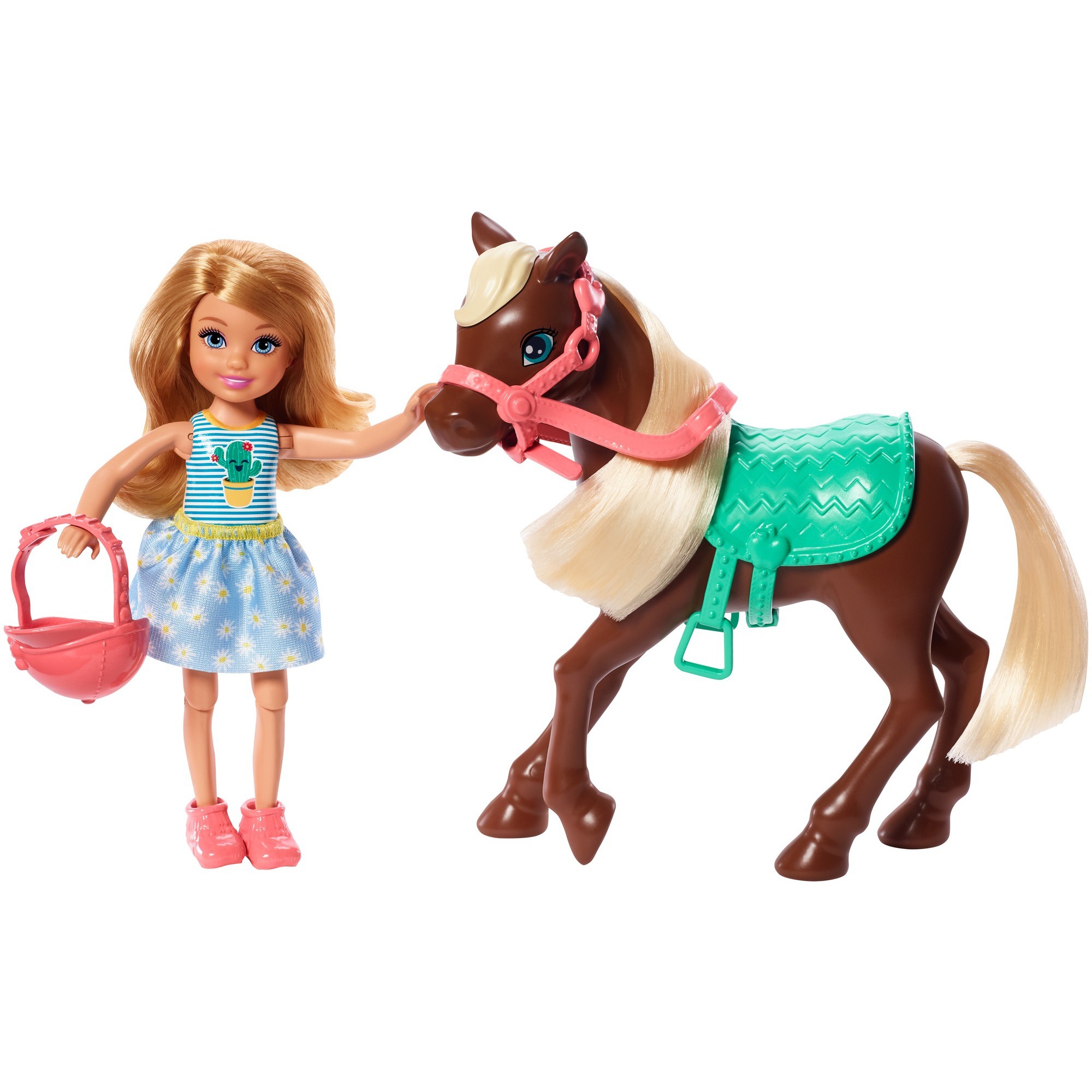 Image of Alternate - Barbie Chelsea Puppe & Pony (blond) online einkaufen bei Alternate