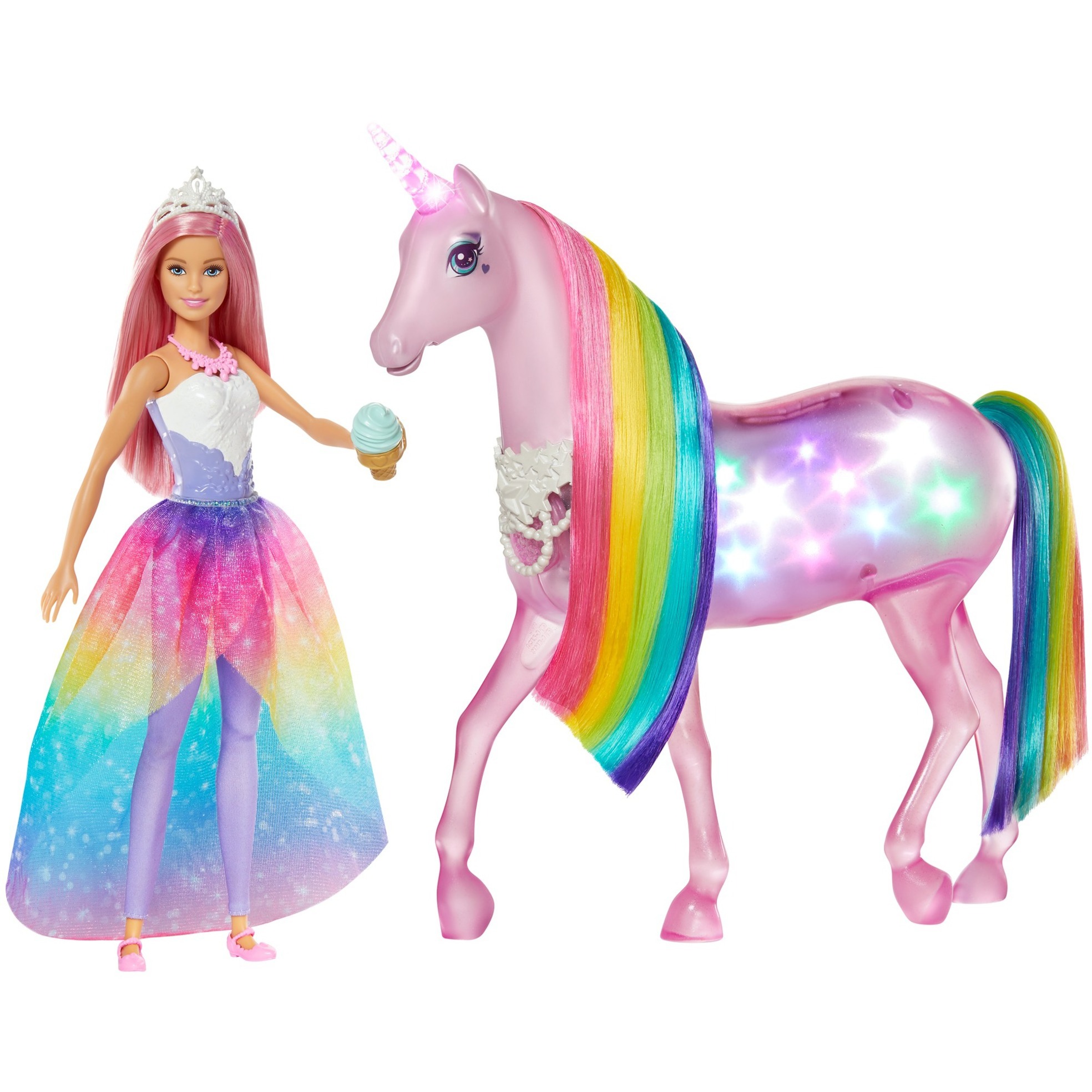 Image of Alternate - Barbie Dreamtopia Magisches Zauberlicht Einhorn, Puppe online einkaufen bei Alternate