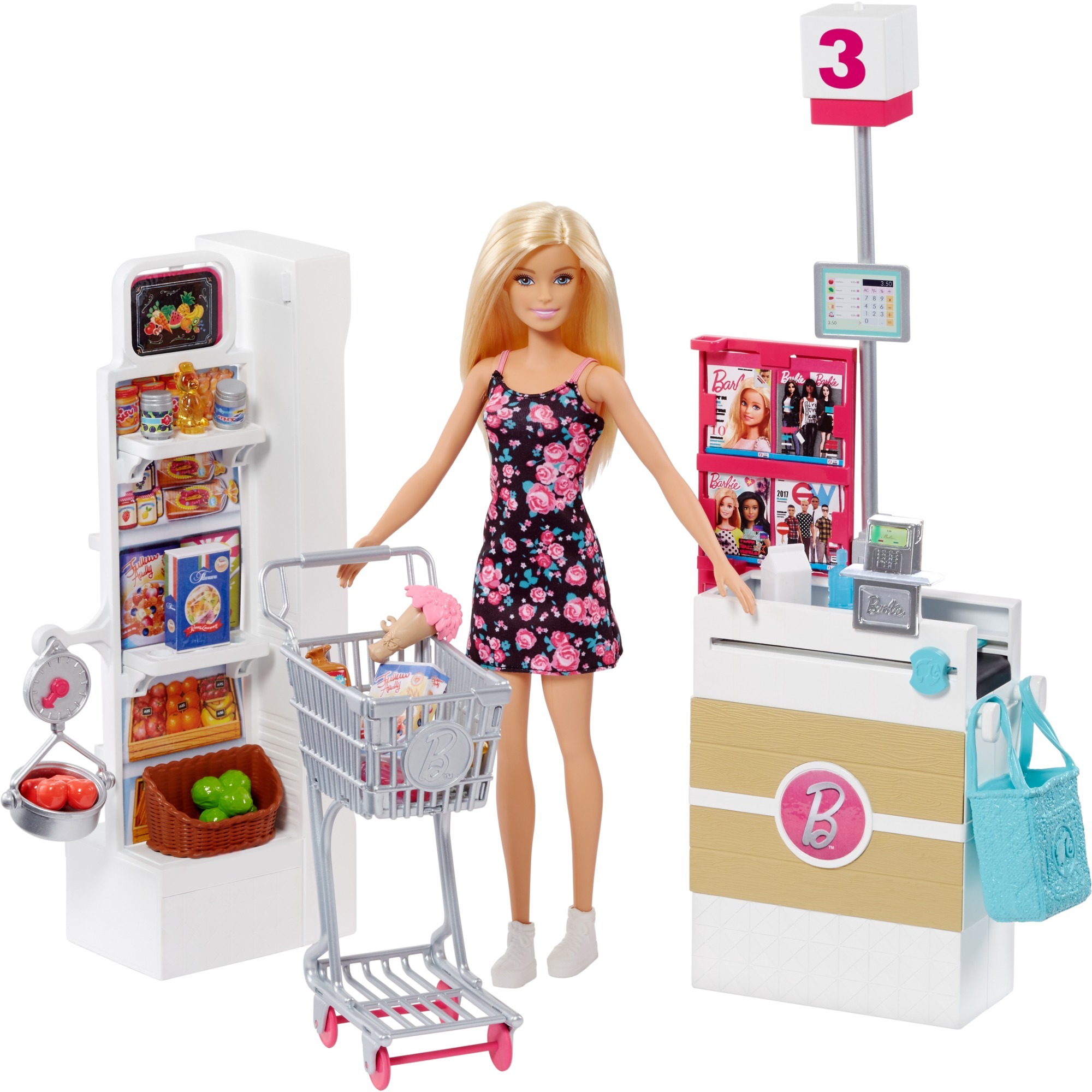 Image of Alternate - Barbie Supermarkt und Puppe online einkaufen bei Alternate
