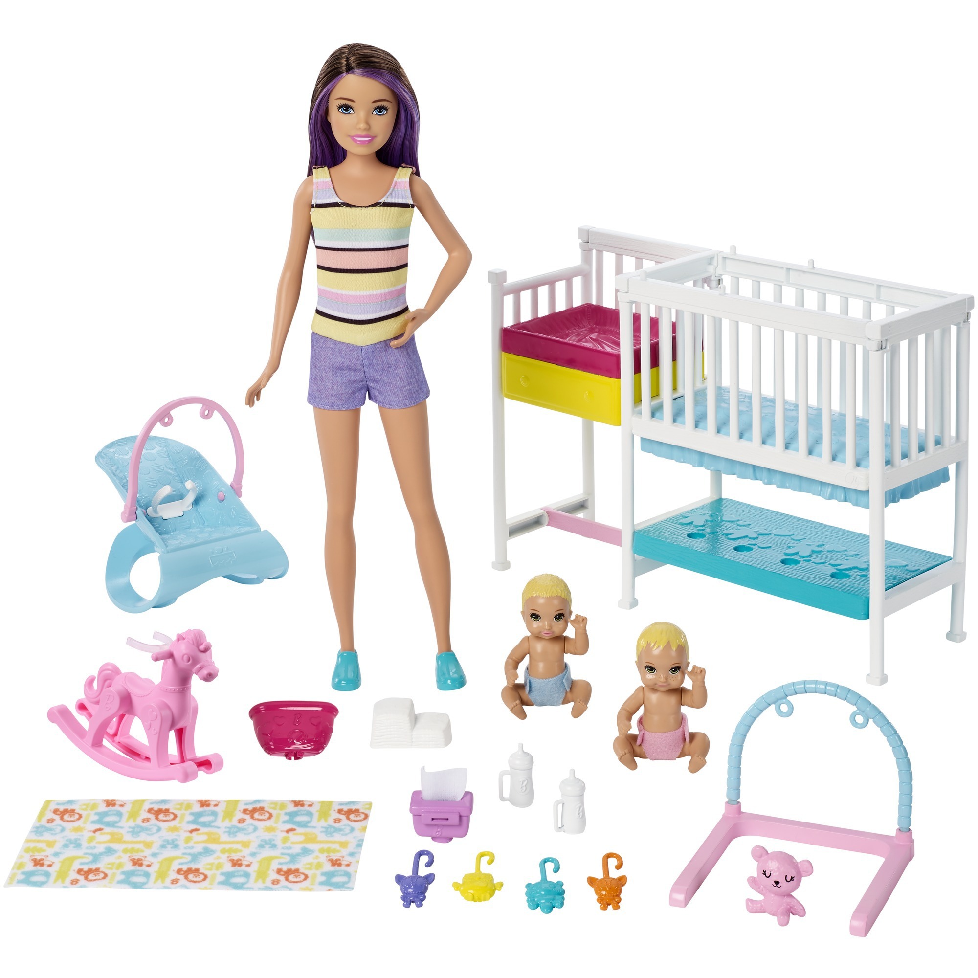 Image of Alternate - Barbie "Skipper Babysitters Inc." Kinderzimmer Spielset, Puppe online einkaufen bei Alternate