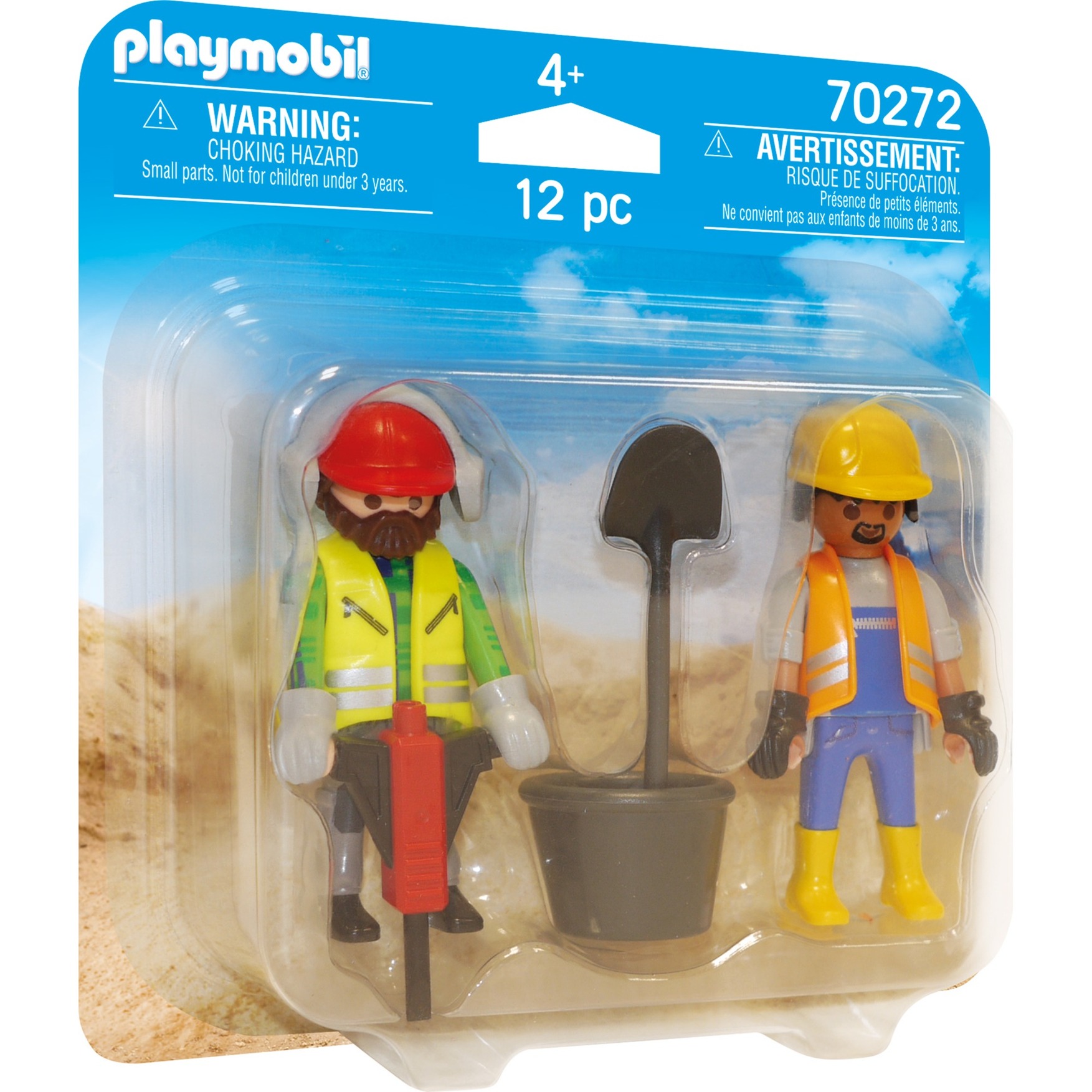 Image of Alternate - 70272 Duo Pack Zwei Bauarbeiter, Konstruktionsspielzeug online einkaufen bei Alternate