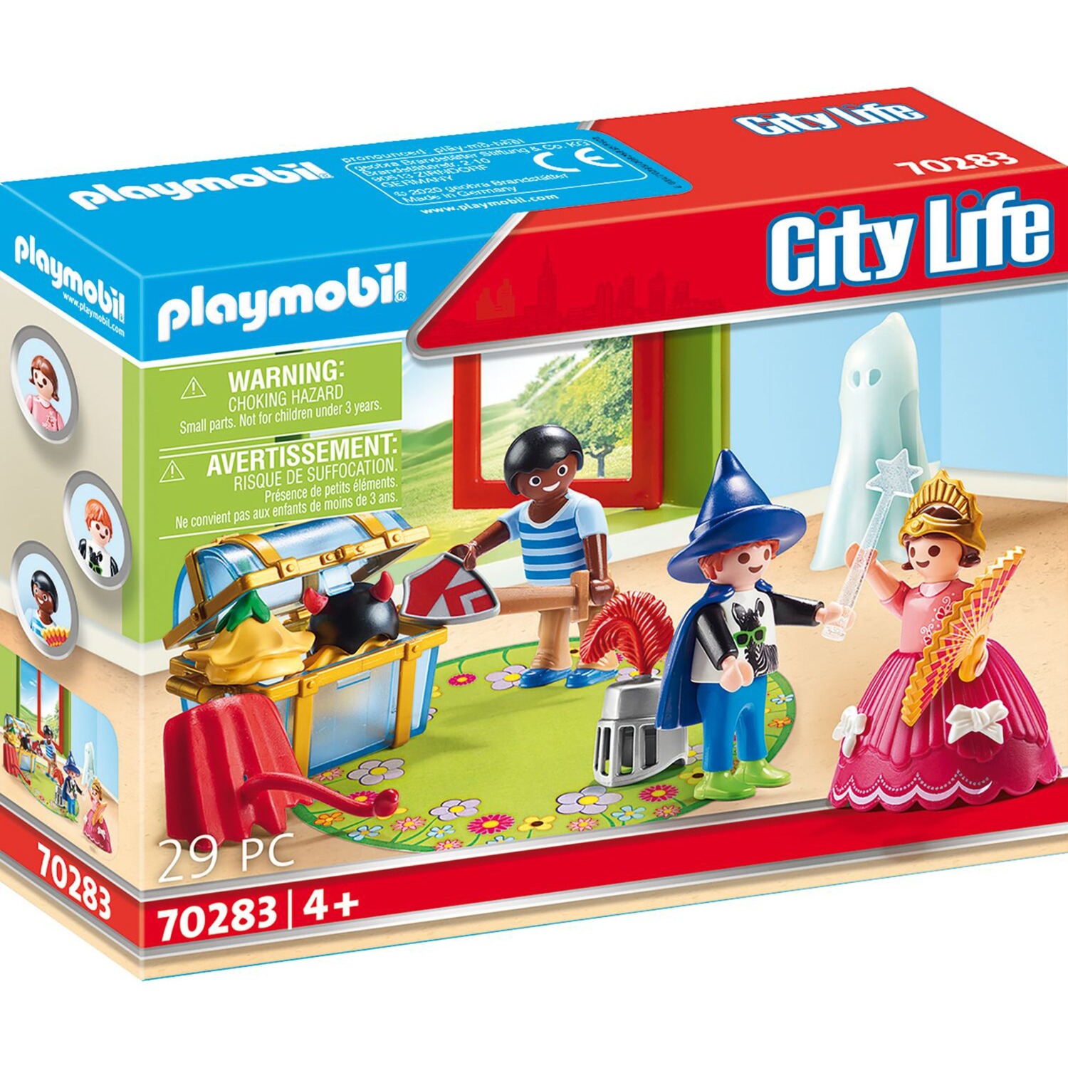Image of Alternate - 70283 Kinder mit Verkleidungskiste, Konstruktionsspielzeug online einkaufen bei Alternate