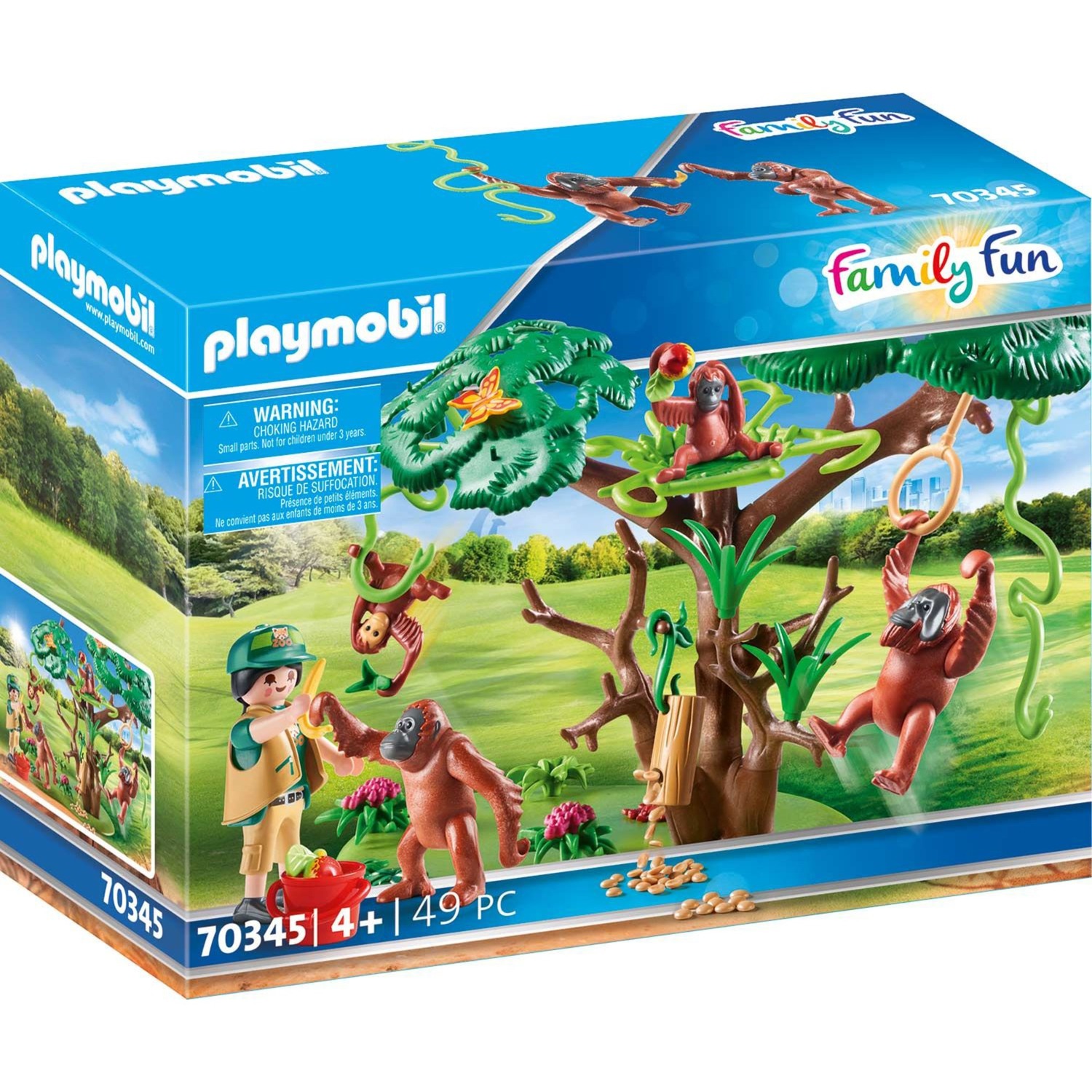 Image of Alternate - 70345 Orang Utans im Baum, Konstruktionsspielzeug online einkaufen bei Alternate