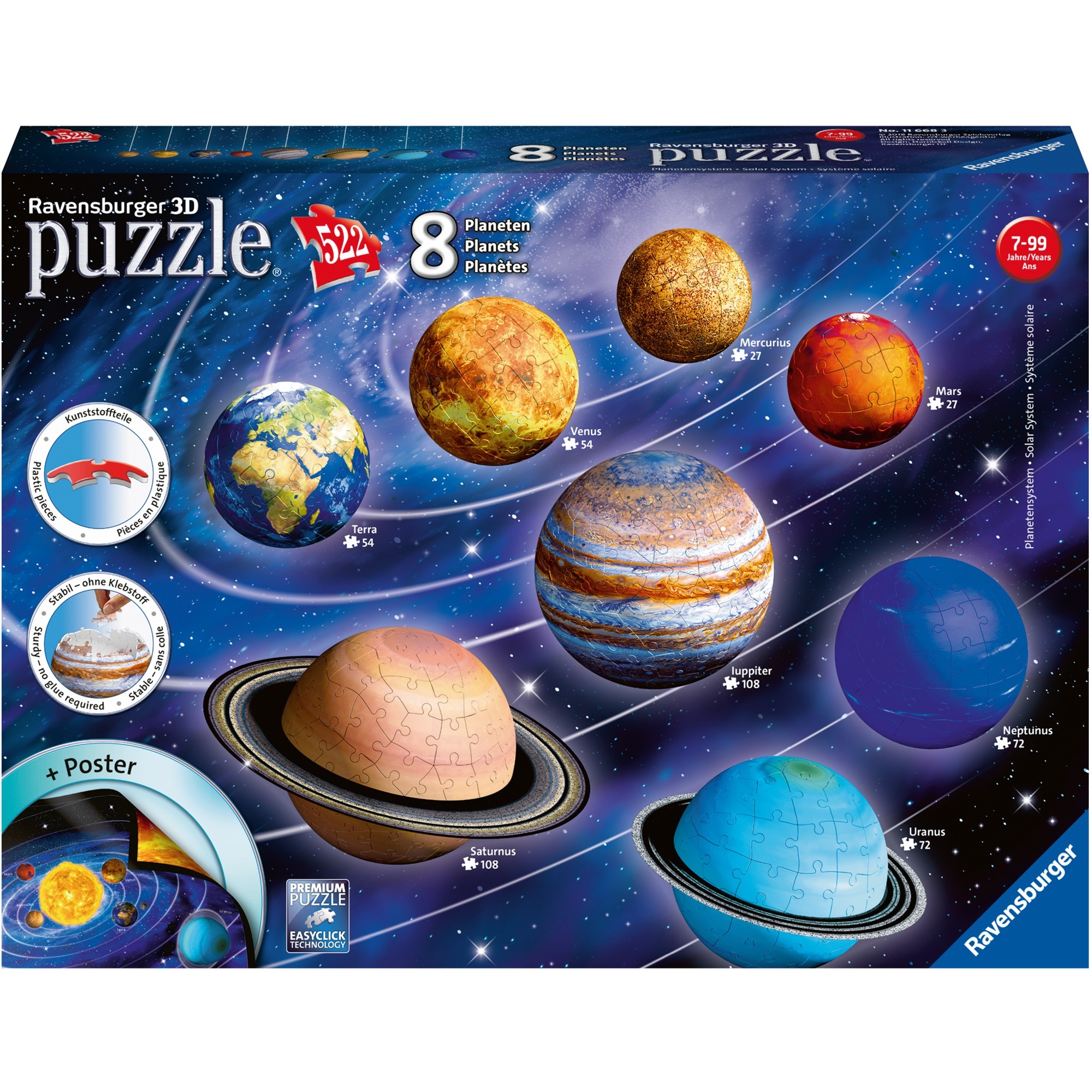 Image of Alternate - 3D-Puzzle Planetensystem online einkaufen bei Alternate