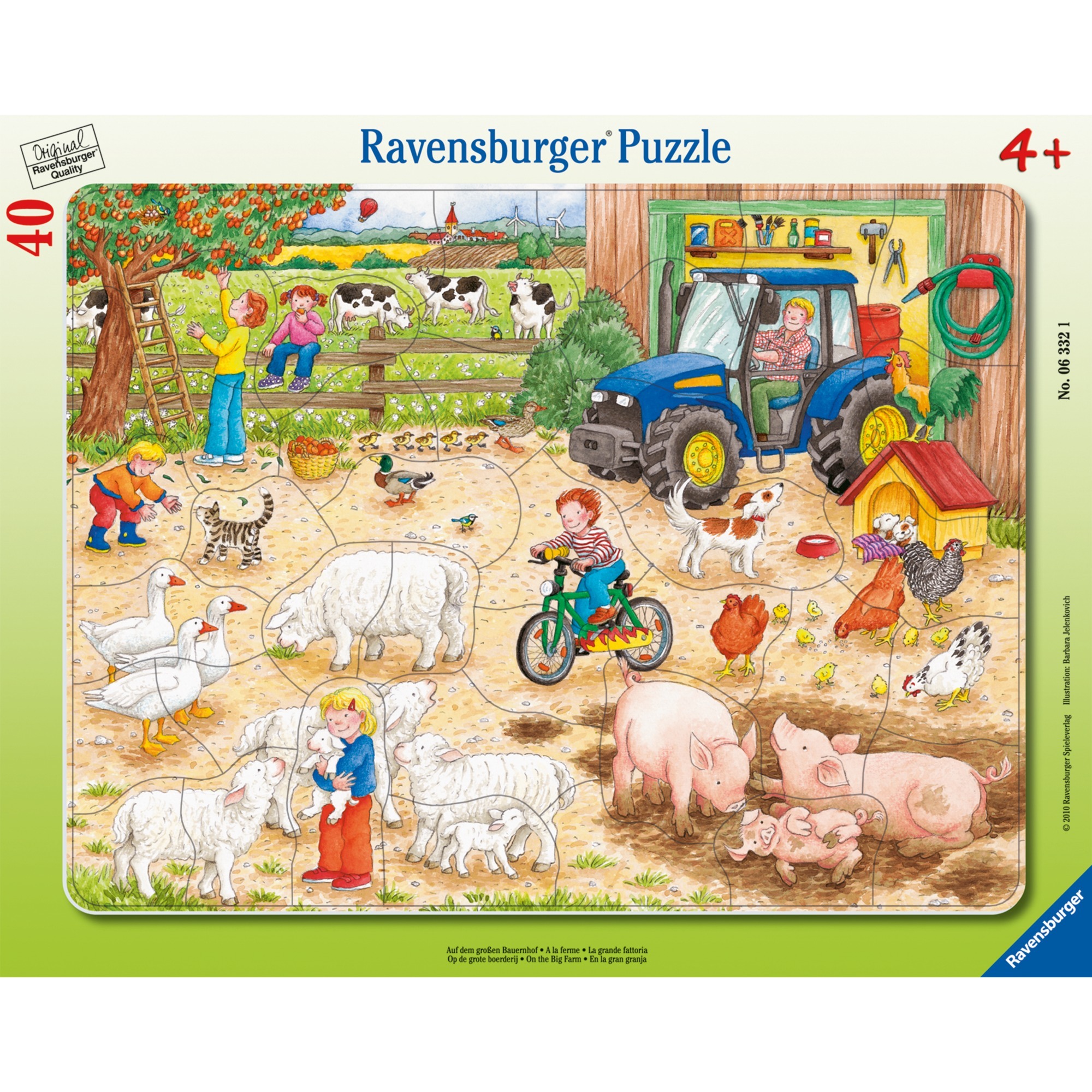 Image of Alternate - Puzzle Auf dem großen Bauernhof online einkaufen bei Alternate