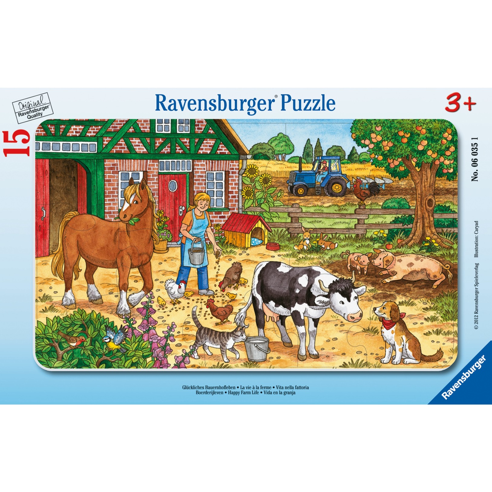 Image of Alternate - Puzzle Glückliches Bauernhofleben online einkaufen bei Alternate
