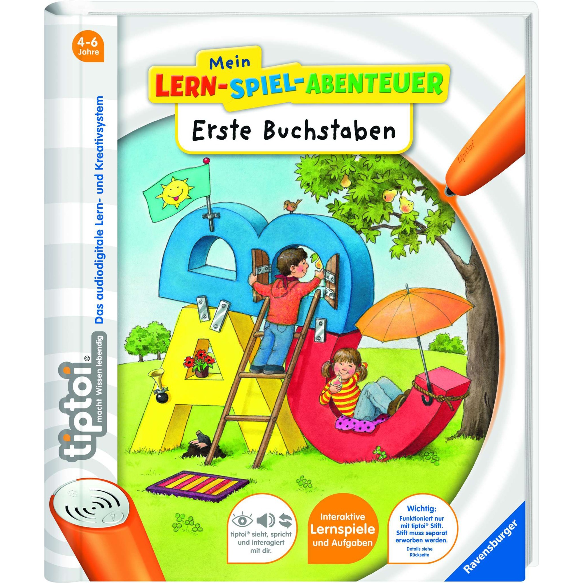 Image of Alternate - tiptoi Mein Lernspiel-Abenteuer: Erste Buchstaben, Lernbuch online einkaufen bei Alternate