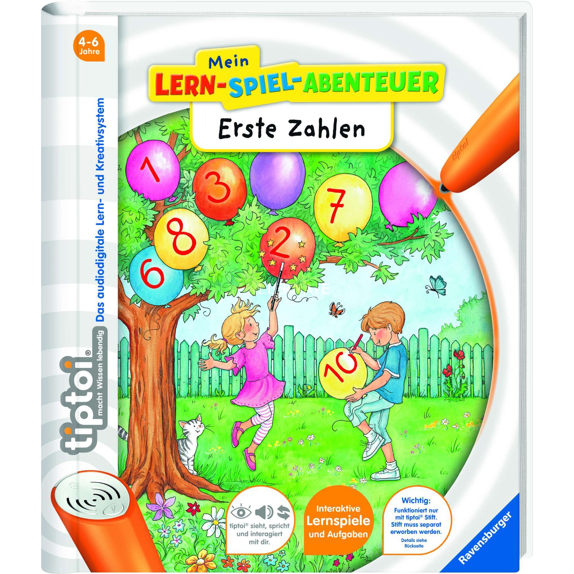 Image of Alternate - tiptoi Mein Lernspiel-Abenteuer: Erste Zahlen, Lernbuch online einkaufen bei Alternate