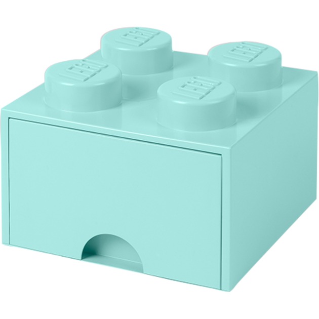 Image of Alternate - LEGO Brick Drawer 4 aquablau, Aufbewahrungsbox online einkaufen bei Alternate