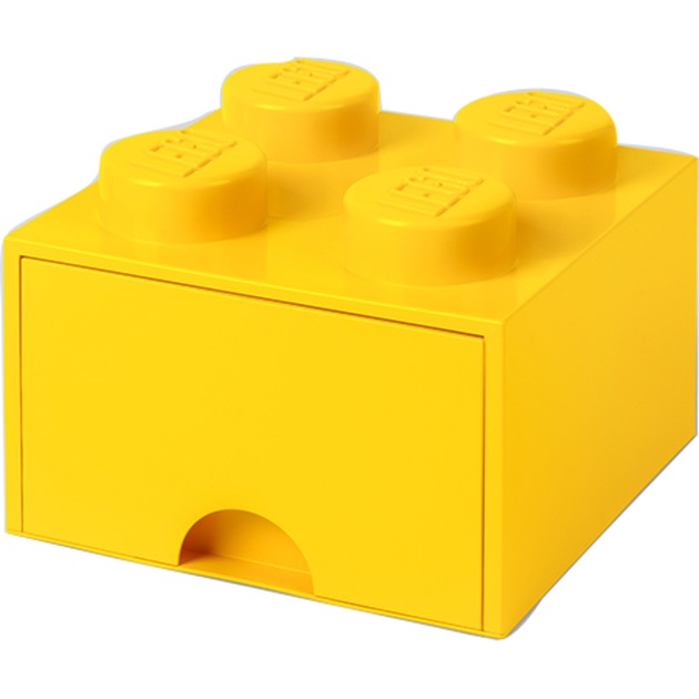 Image of Alternate - LEGO Brick Drawer 4 gelb, Aufbewahrungsbox online einkaufen bei Alternate