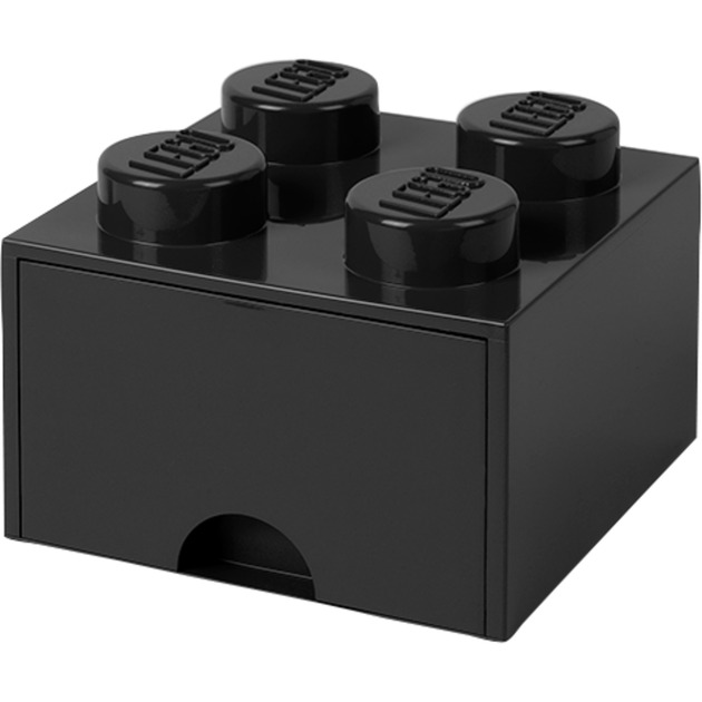Image of Alternate - LEGO Brick Drawer 4 schwarz, Aufbewahrungsbox online einkaufen bei Alternate