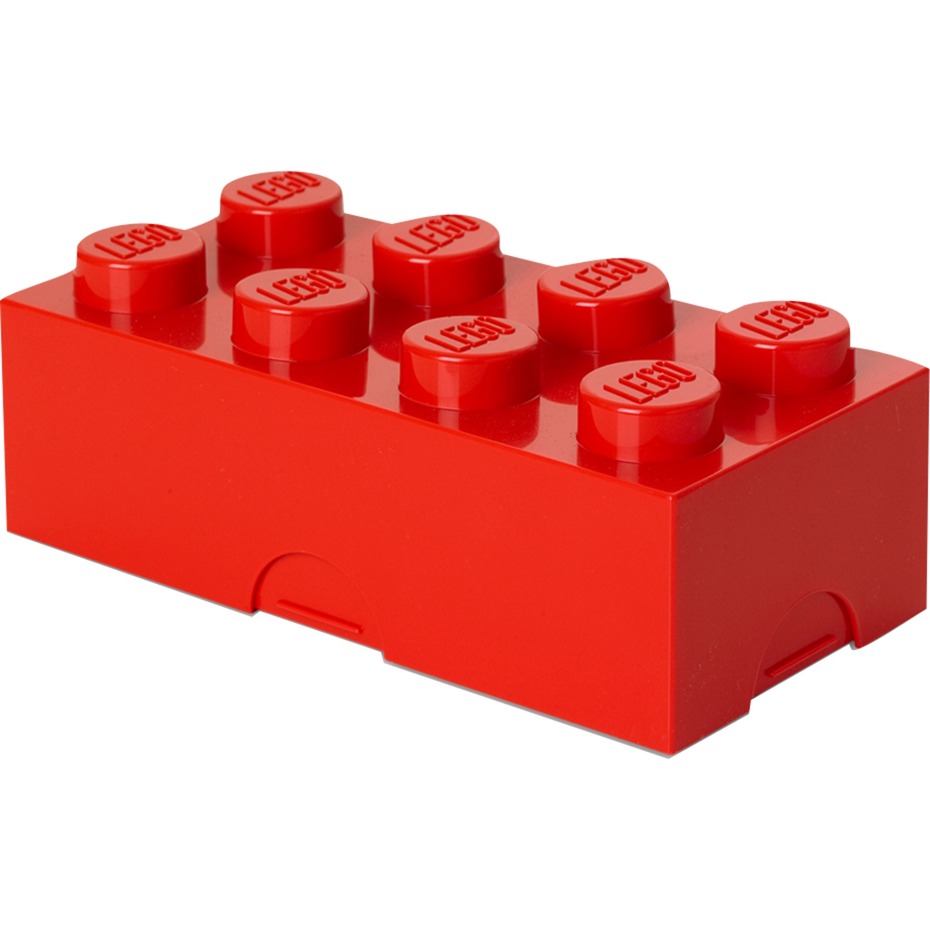 Image of Alternate - LEGO Lunch Box rot, Aufbewahrungsbox online einkaufen bei Alternate