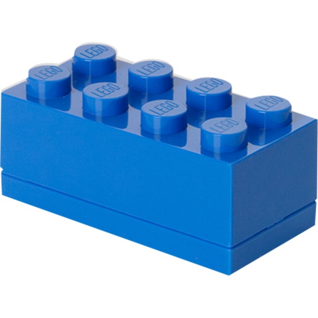 Image of Alternate - LEGO Mini Box 8 blau, Lunch-Box online einkaufen bei Alternate