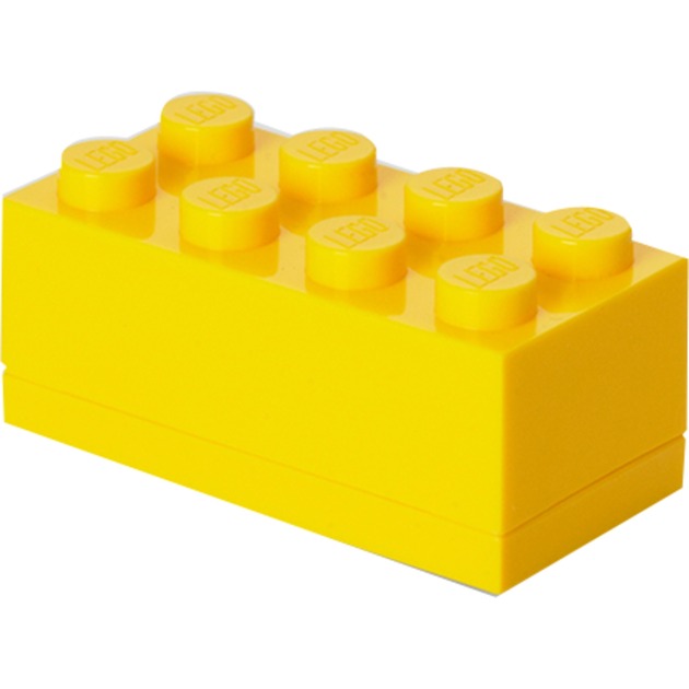 Image of Alternate - LEGO Mini Box 8 gelb, Lunch-Box online einkaufen bei Alternate