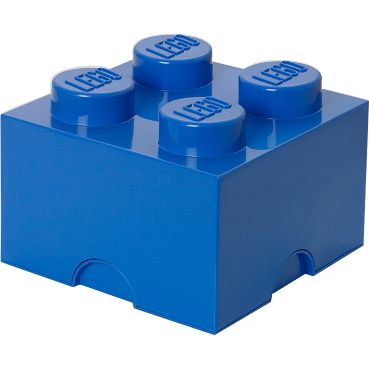 Image of Alternate - LEGO Storage Brick 4 blau, Aufbewahrungsbox online einkaufen bei Alternate