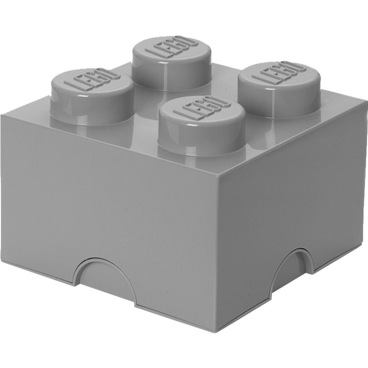 Image of Alternate - LEGO Storage Brick 4 grau, Aufbewahrungsbox online einkaufen bei Alternate
