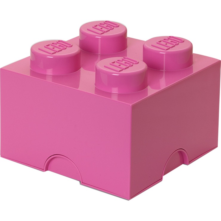 Image of Alternate - LEGO Storage Brick 4 pink, Aufbewahrungsbox online einkaufen bei Alternate