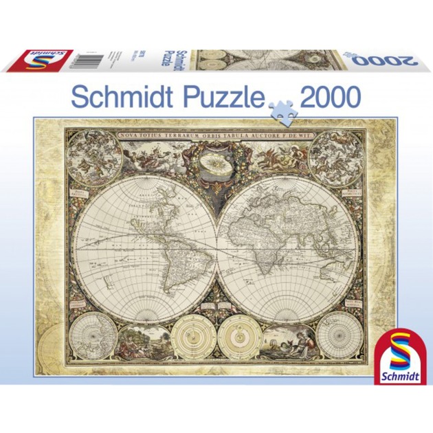 Image of Alternate - Puzzle Historische Weltkarte online einkaufen bei Alternate
