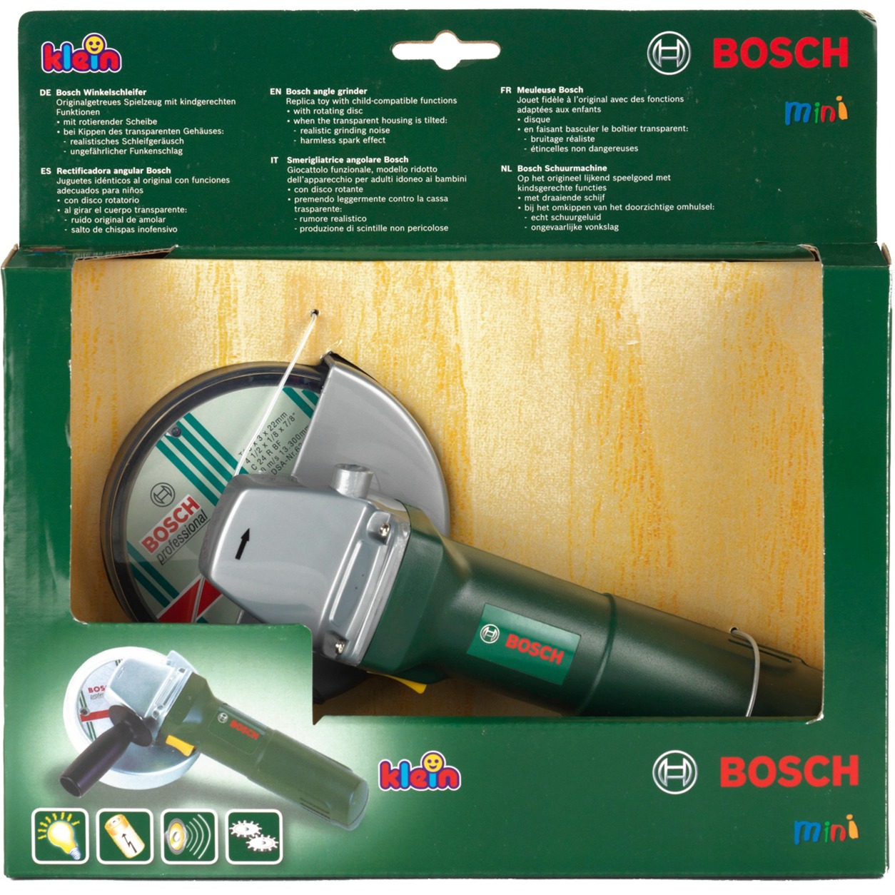 Image of Alternate - Bosch Winkelschleifer, Kinderwerkzeug online einkaufen bei Alternate