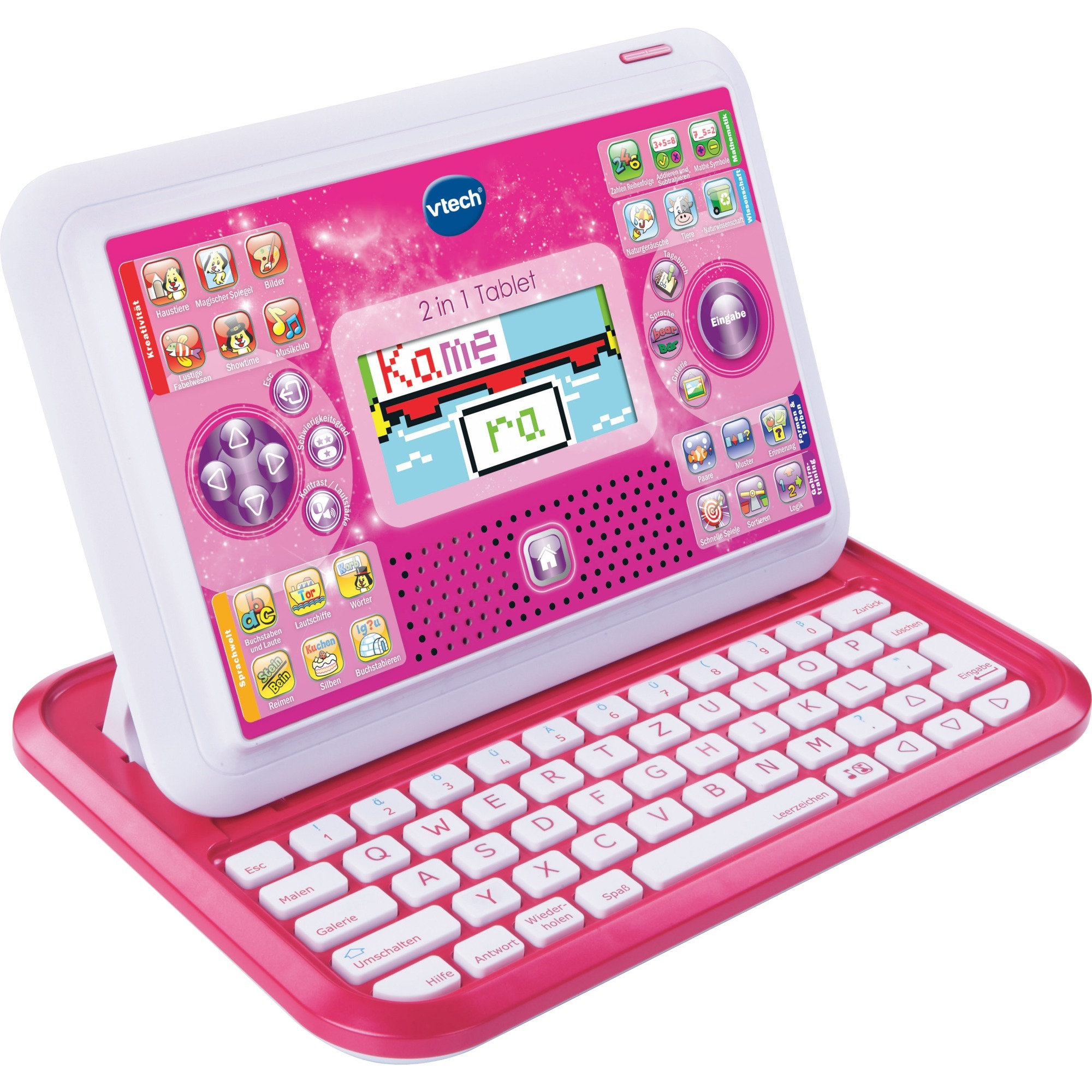 Image of Alternate - 2 in 1 Tablet pink, Lerncomputer online einkaufen bei Alternate