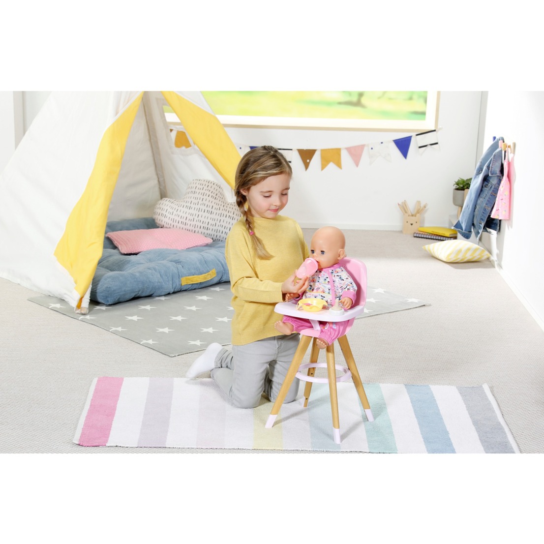 ZAPF Creation BABY born® Hochstuhl, Puppenmöbel