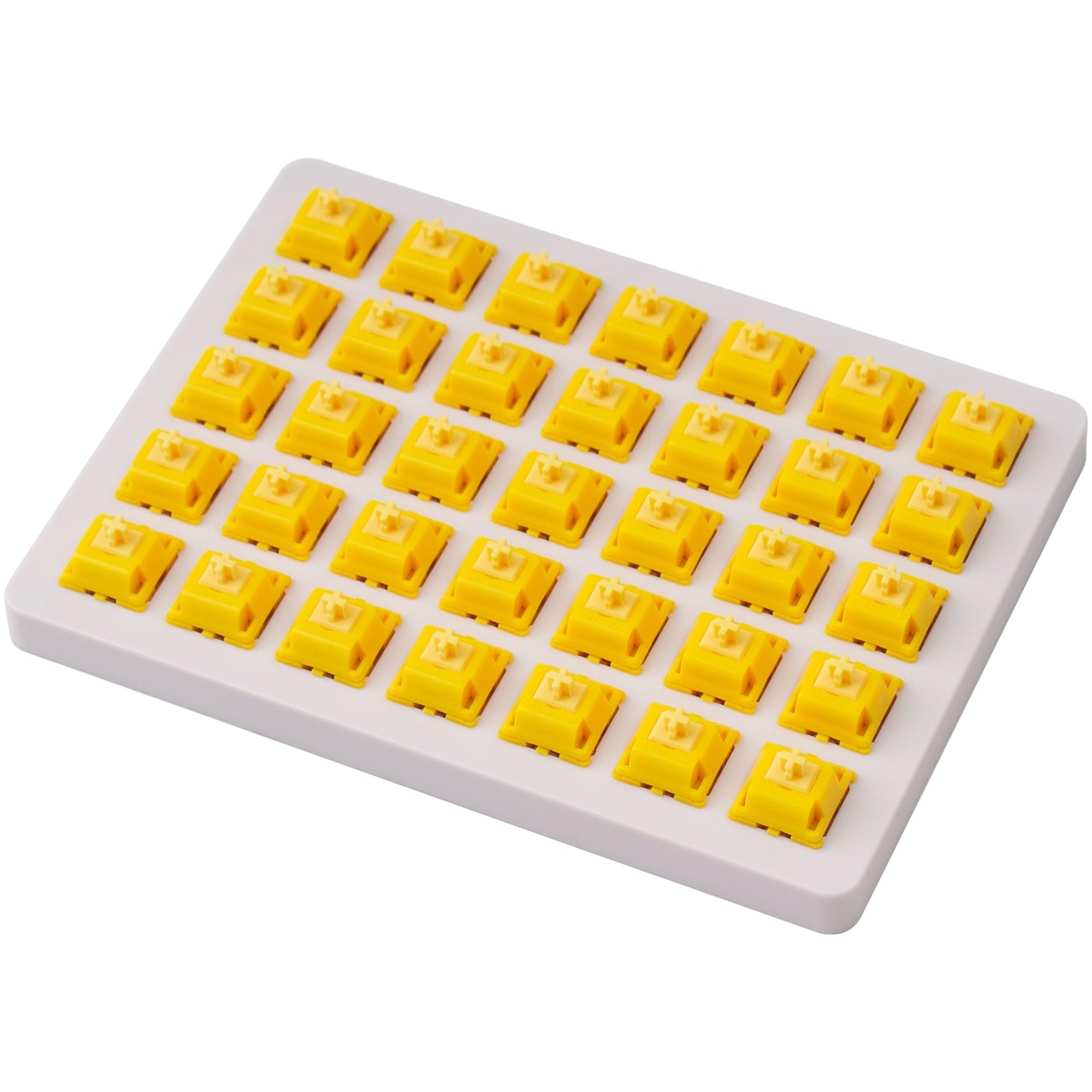 Image of Alternate - Gateron Cap Golden-Yellow Switch-Set, Tastenschalter online einkaufen bei Alternate