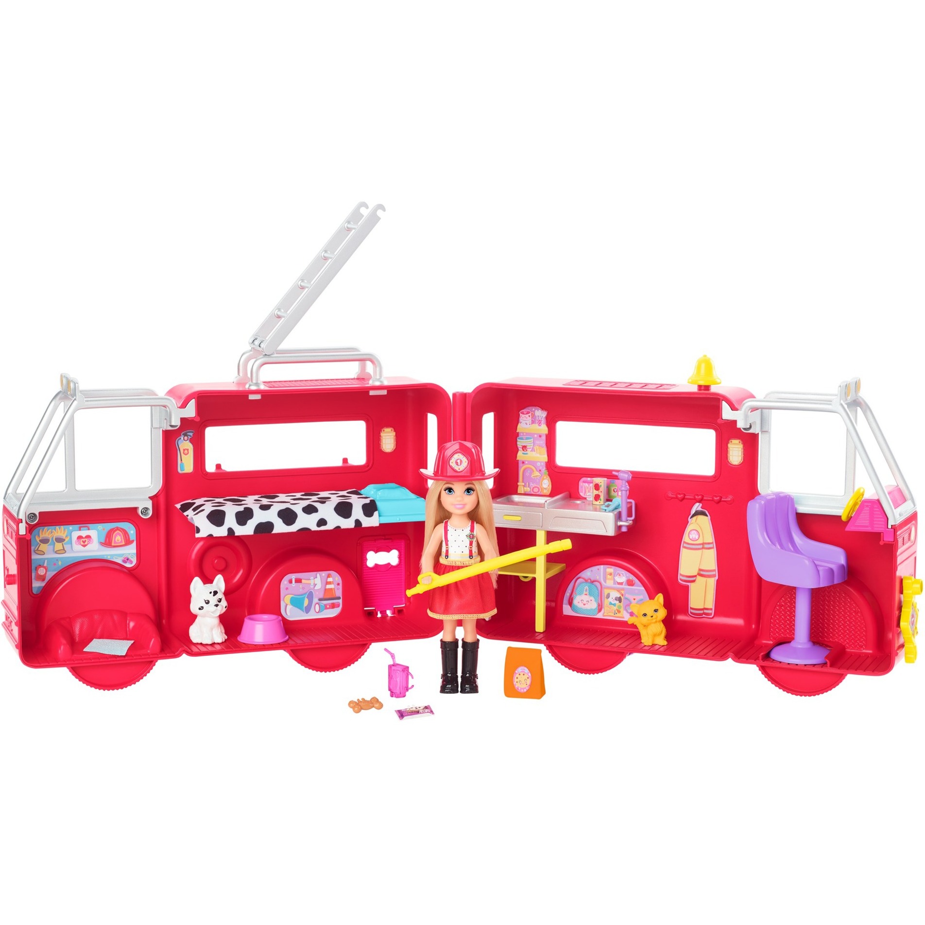 Image of Alternate - Barbie Chelsea Feuerwehrauto mit Chelsea Puppe online einkaufen bei Alternate