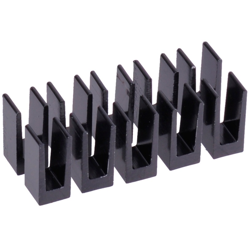 Image of Alternate - GPU RAM Aluminium Heatsinks 7x7mm - black, Kühlkörper online einkaufen bei Alternate