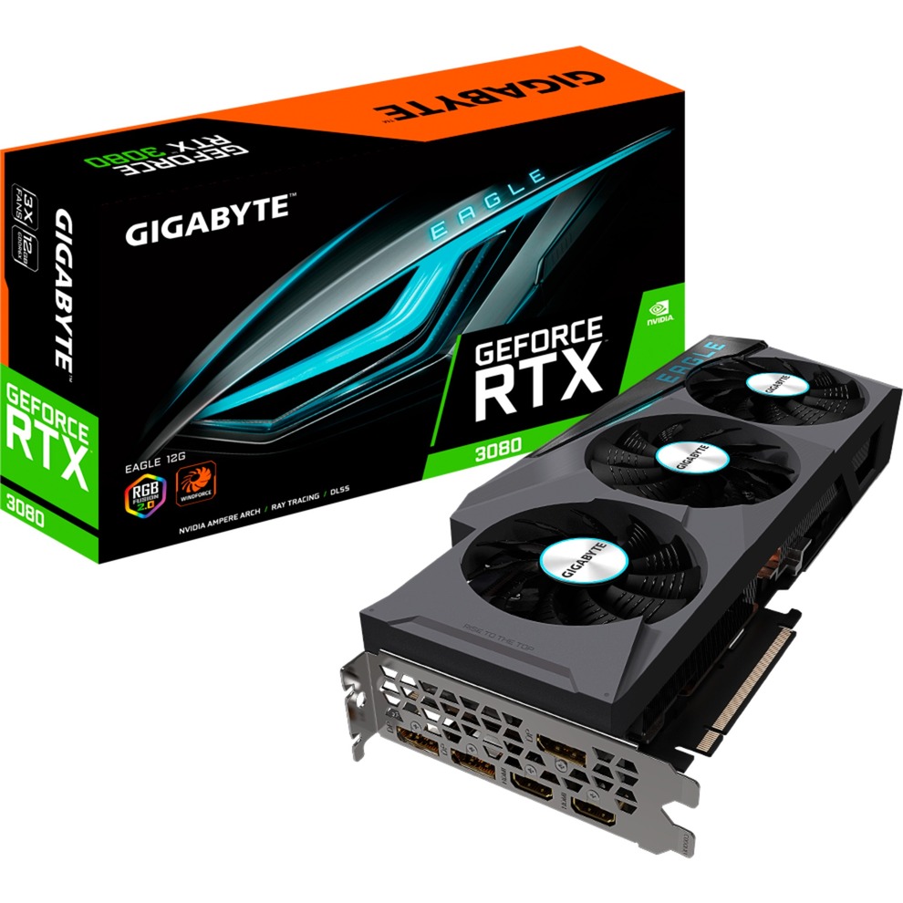 Image of Alternate - GeForce RTX 3080 EAGLE 12G, Grafikkarte online einkaufen bei Alternate