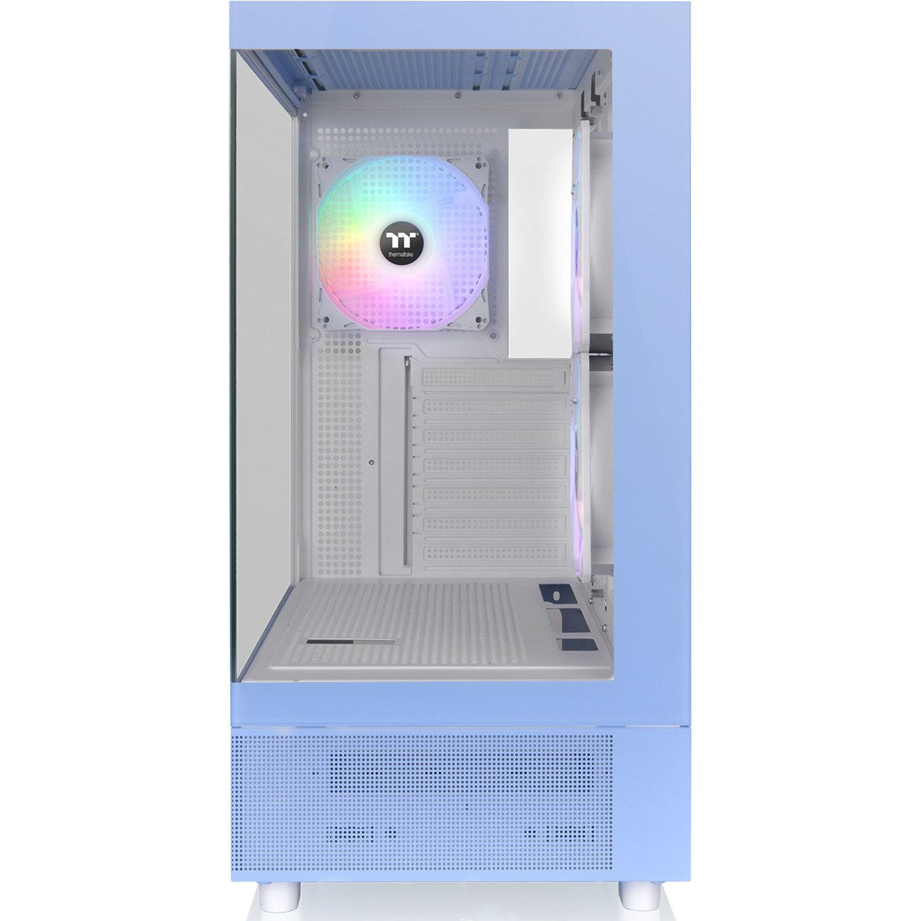 Thermaltake View 270 Plus TG ARGB , Tower-Gehäuse hellblau, Tempered Glass x 2