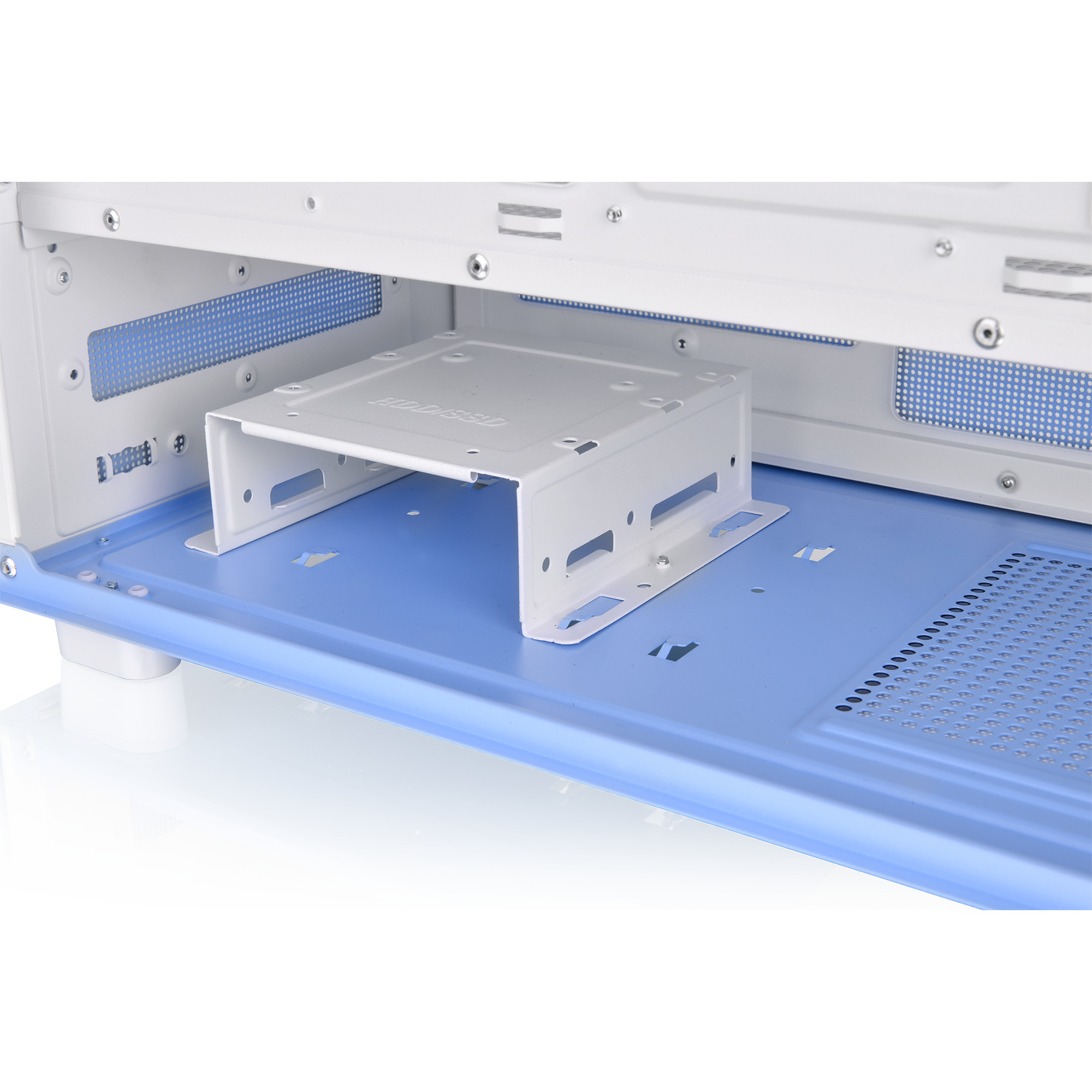 Thermaltake View 270 Plus TG ARGB , Tower-Gehäuse hellblau, Tempered Glass x 2