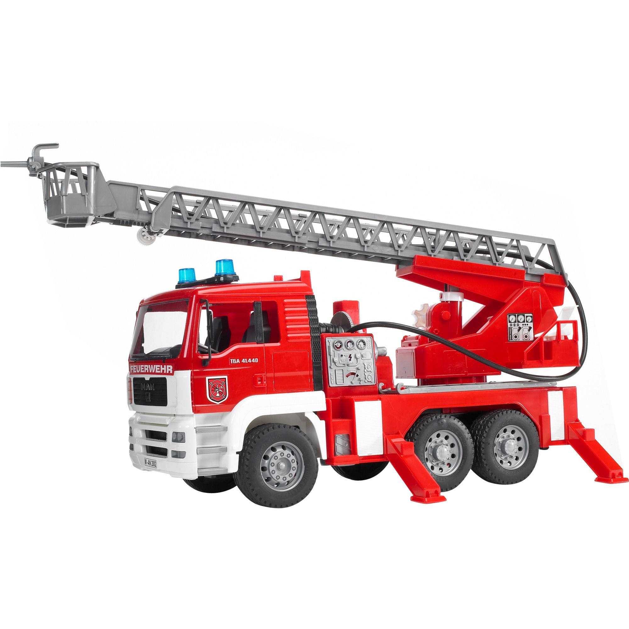 Image of Alternate - MAN TGA Feuerwehr mit Drehleiter, Modellfahrzeug online einkaufen bei Alternate
