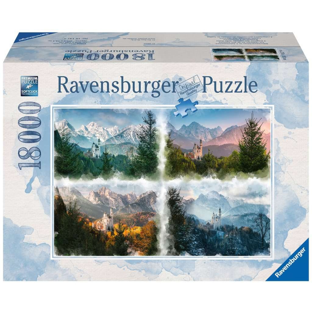 Image of Alternate - Puzzle Märchenschloss in 4 Jahreszeiten online einkaufen bei Alternate