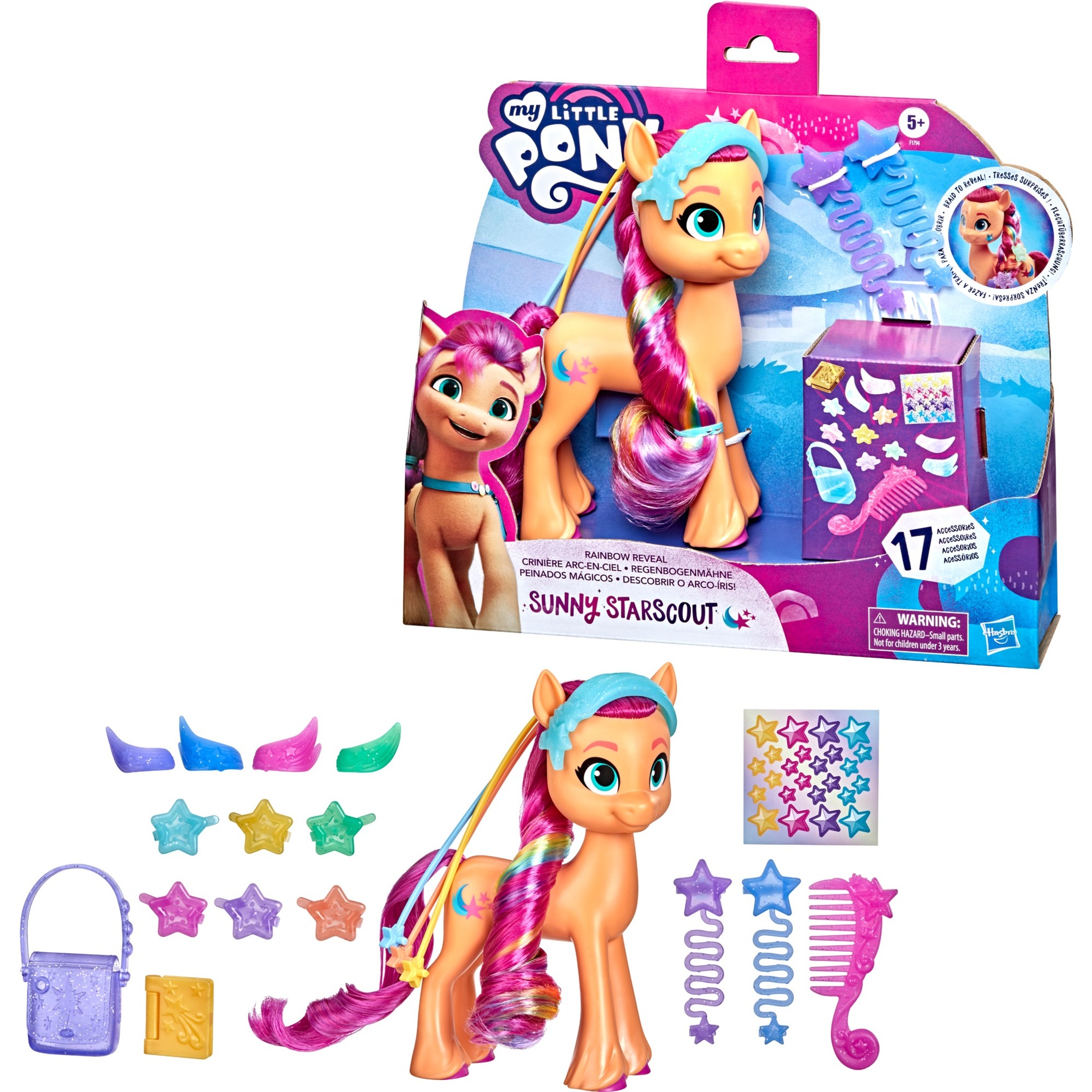 Image of Alternate - My Little Pony - A New Generation Regenbogenmähne Sunny Starscout, Spielfigur online einkaufen bei Alternate
