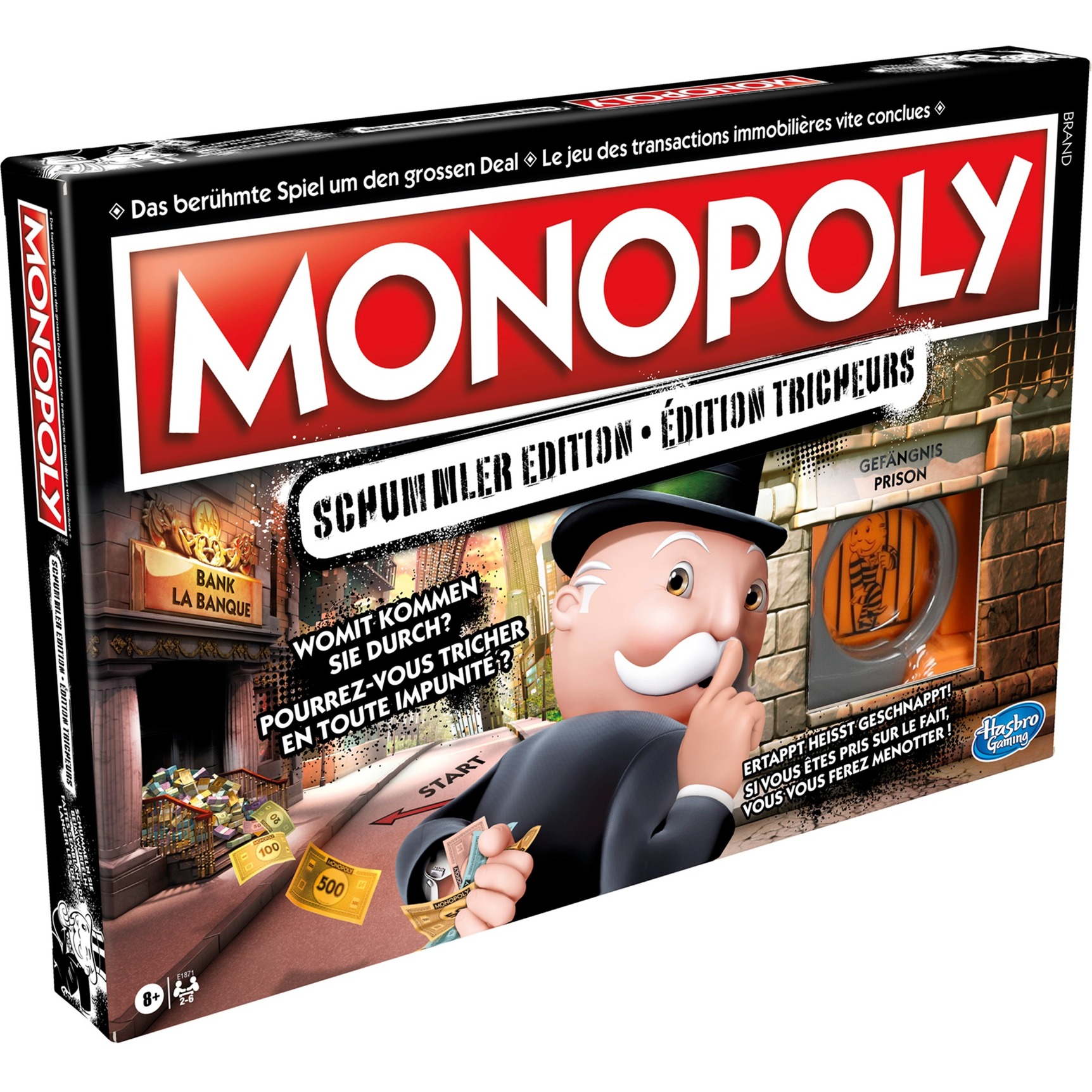 Image of Alternate - Monopoly Mogeln & Täuschen, Brettspiel online einkaufen bei Alternate