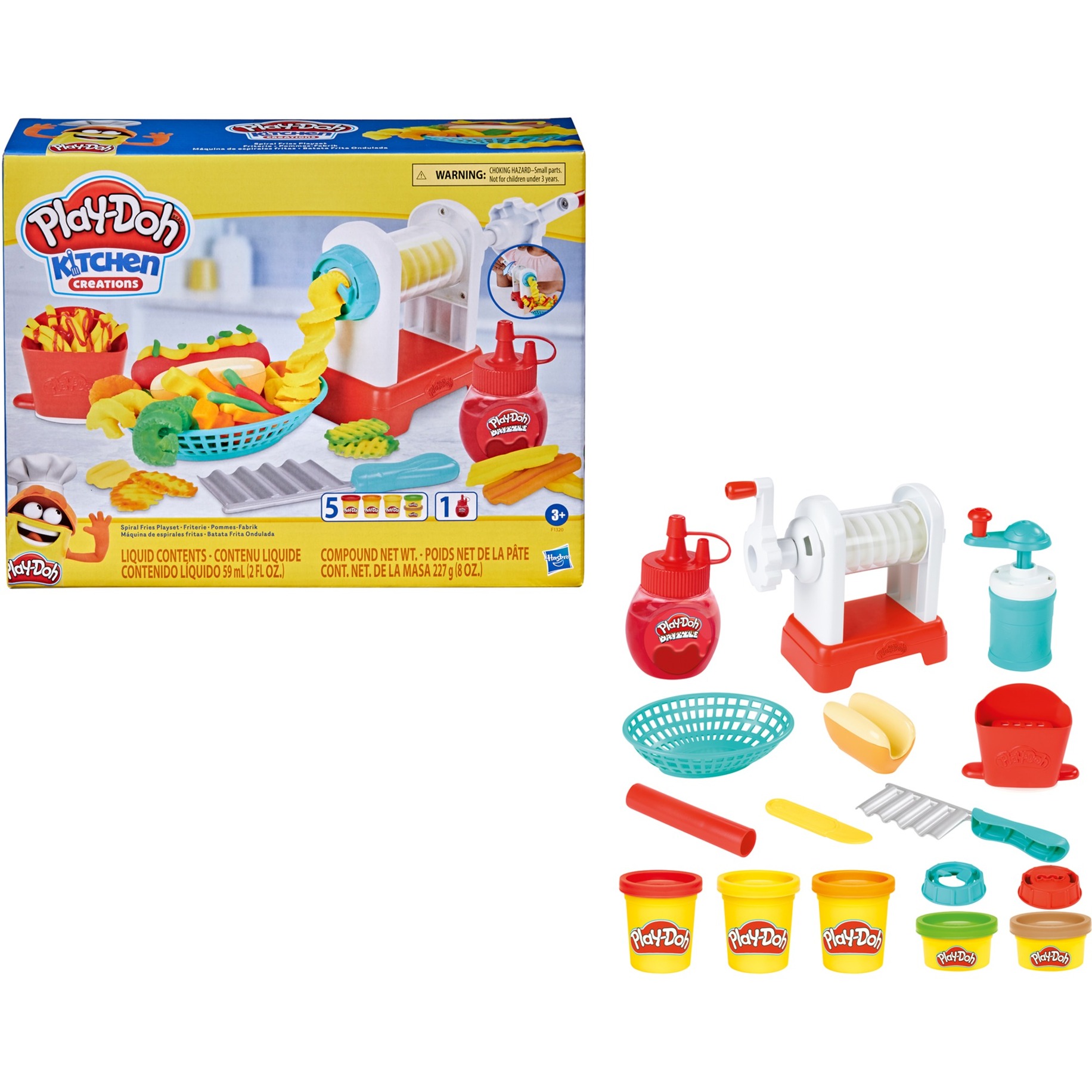 Image of Alternate - Play-Doh Pommes-Fabrik, Kneten online einkaufen bei Alternate