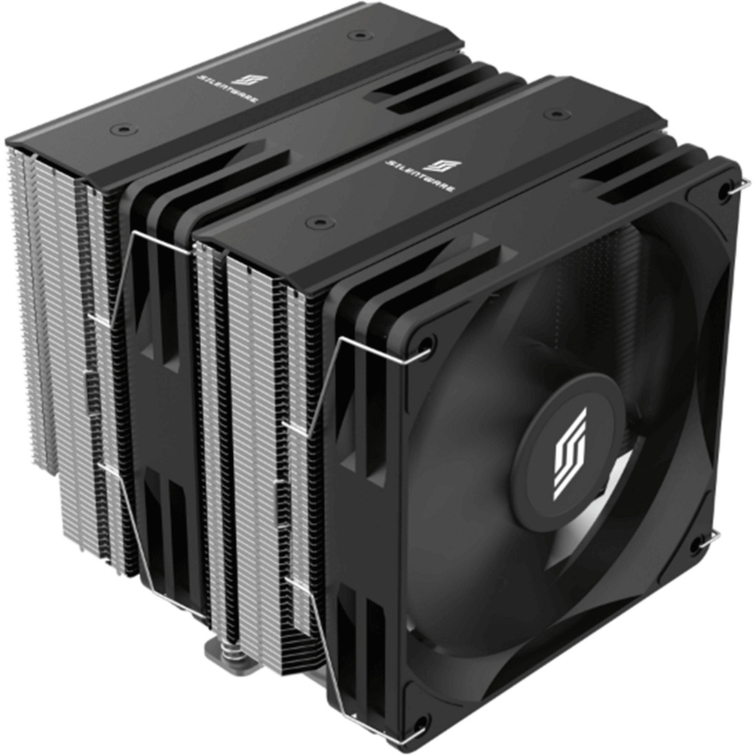 Silentware Titan Performance, CPU-Kühler schwarz/silber, 120 mm