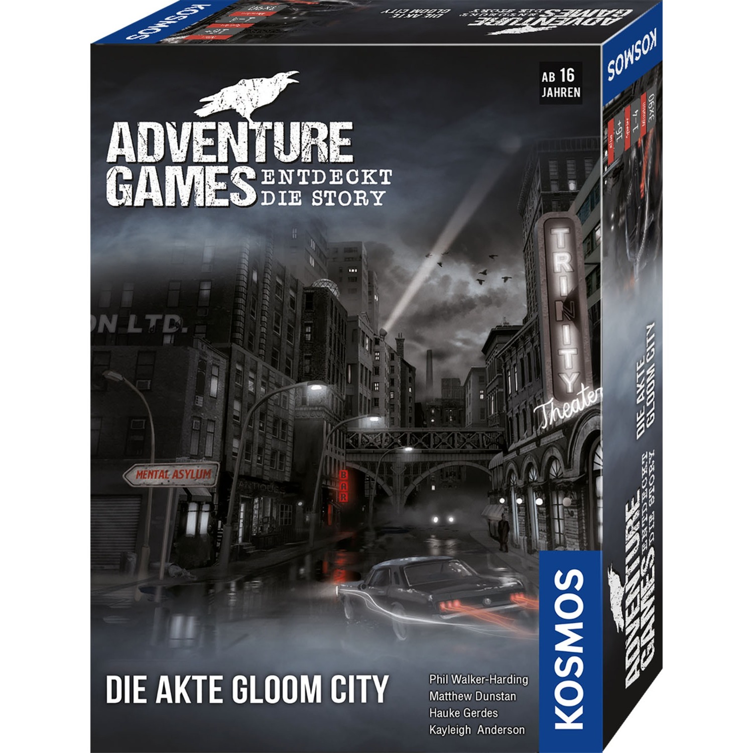 Image of Alternate - Adventure Games - Die Akte Gloom City, Partyspiel online einkaufen bei Alternate