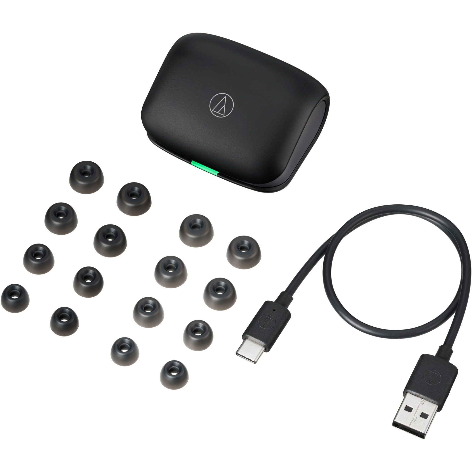 Audio-Technica ATH-TWX7, Kopfhörer schwarz, Bluetooth, USB-C