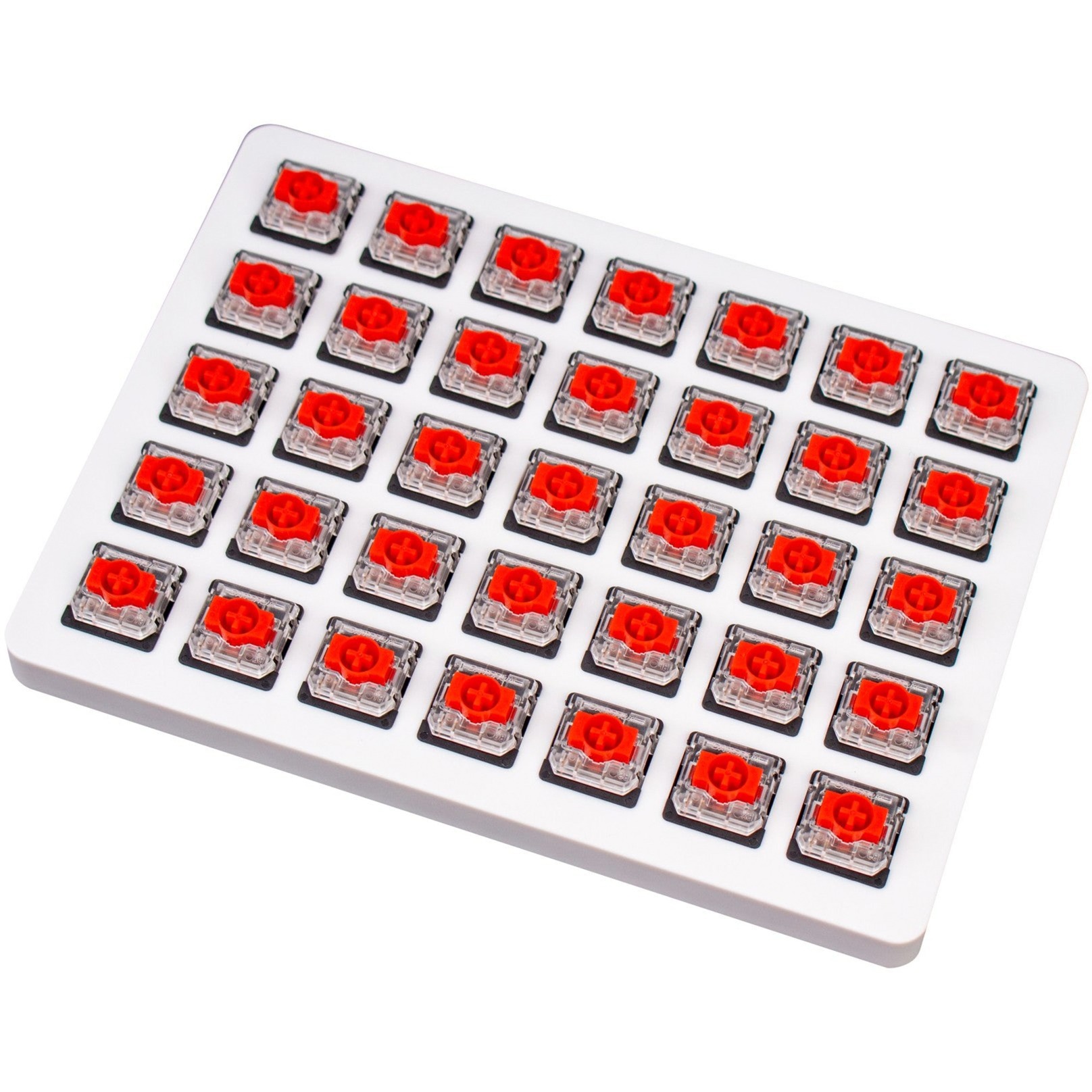 Image of Alternate - Gateron Low Profile Mechanical Red Switch-Set, Tastenschalter online einkaufen bei Alternate