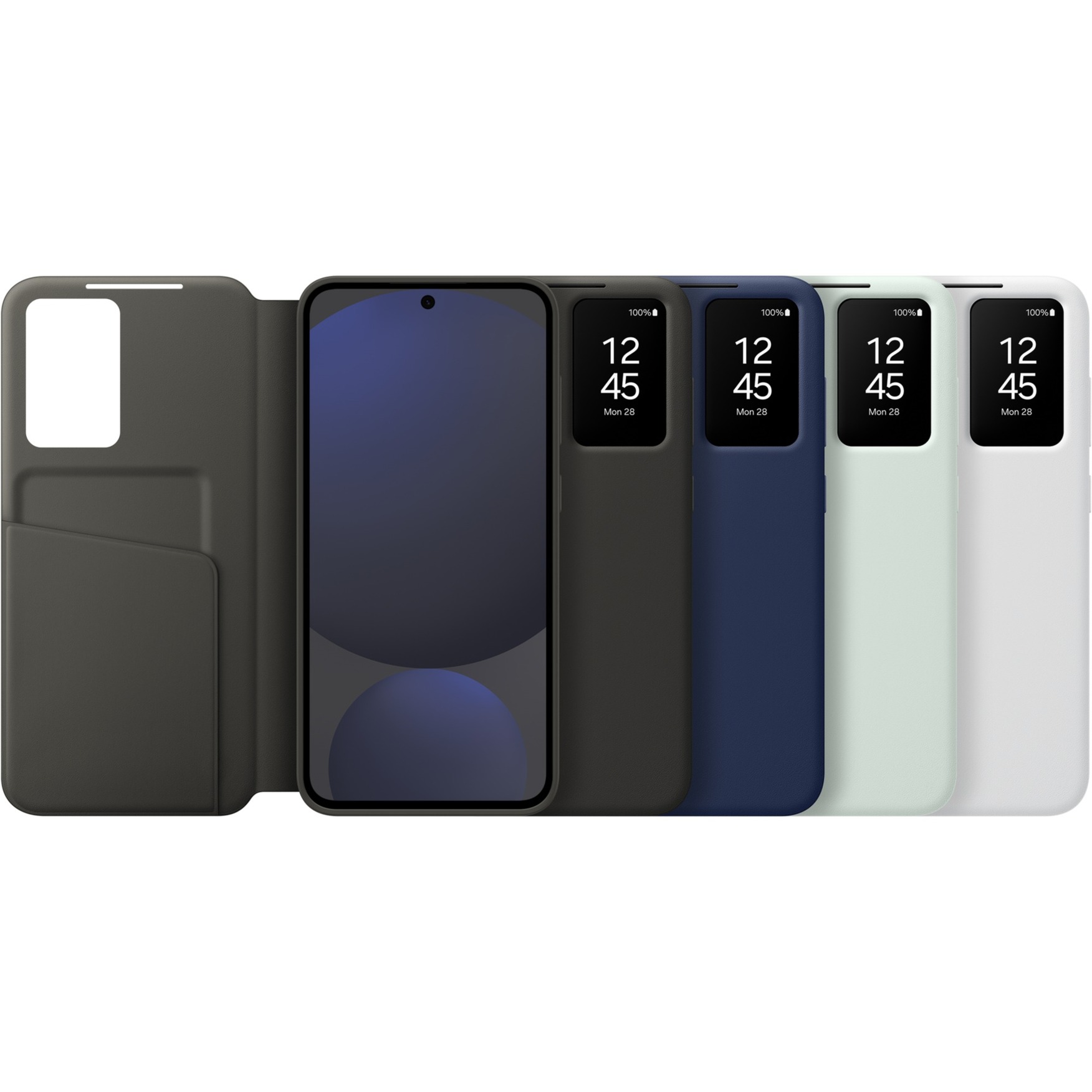 SAMSUNG Smart View Wallet Case, Handyhülle mint, Samsung Galaxy S24 FE