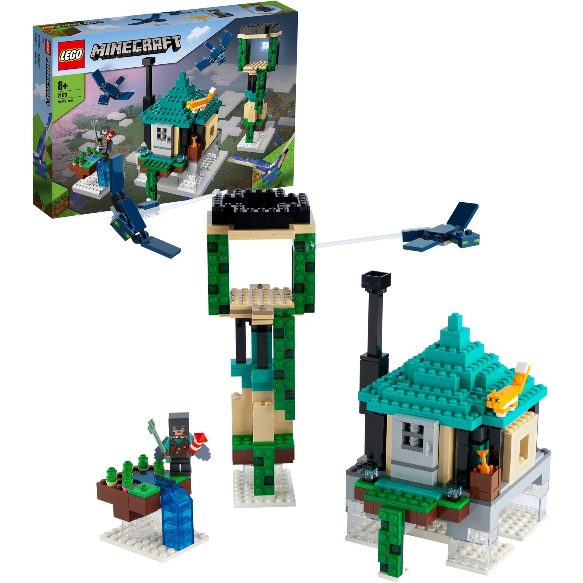 Image of Alternate - 21173 Minecraft Der Himmelsturm, Konstruktionsspielzeug online einkaufen bei Alternate