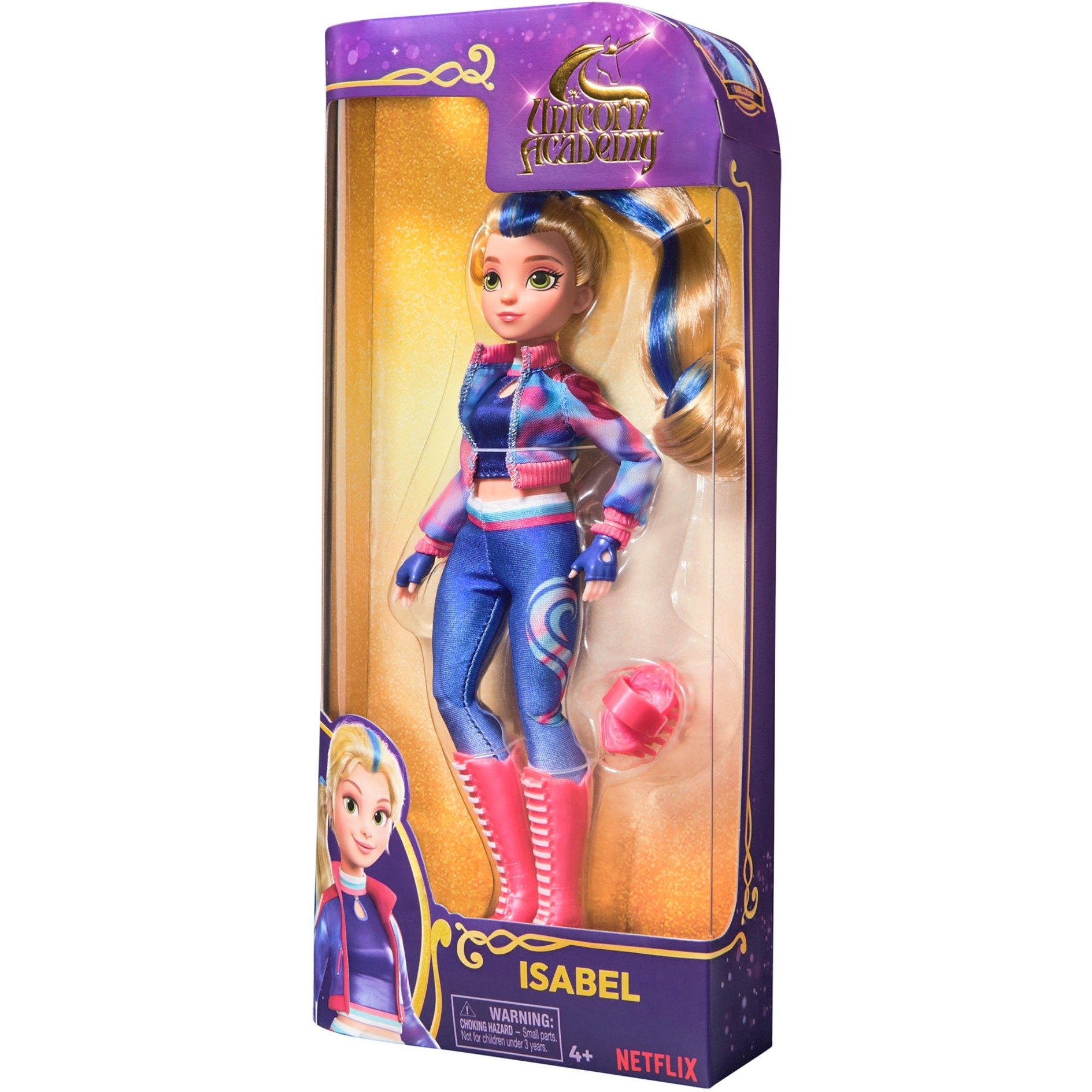Spin Master Unicorn Academy - Ankleidepuppe Isabel