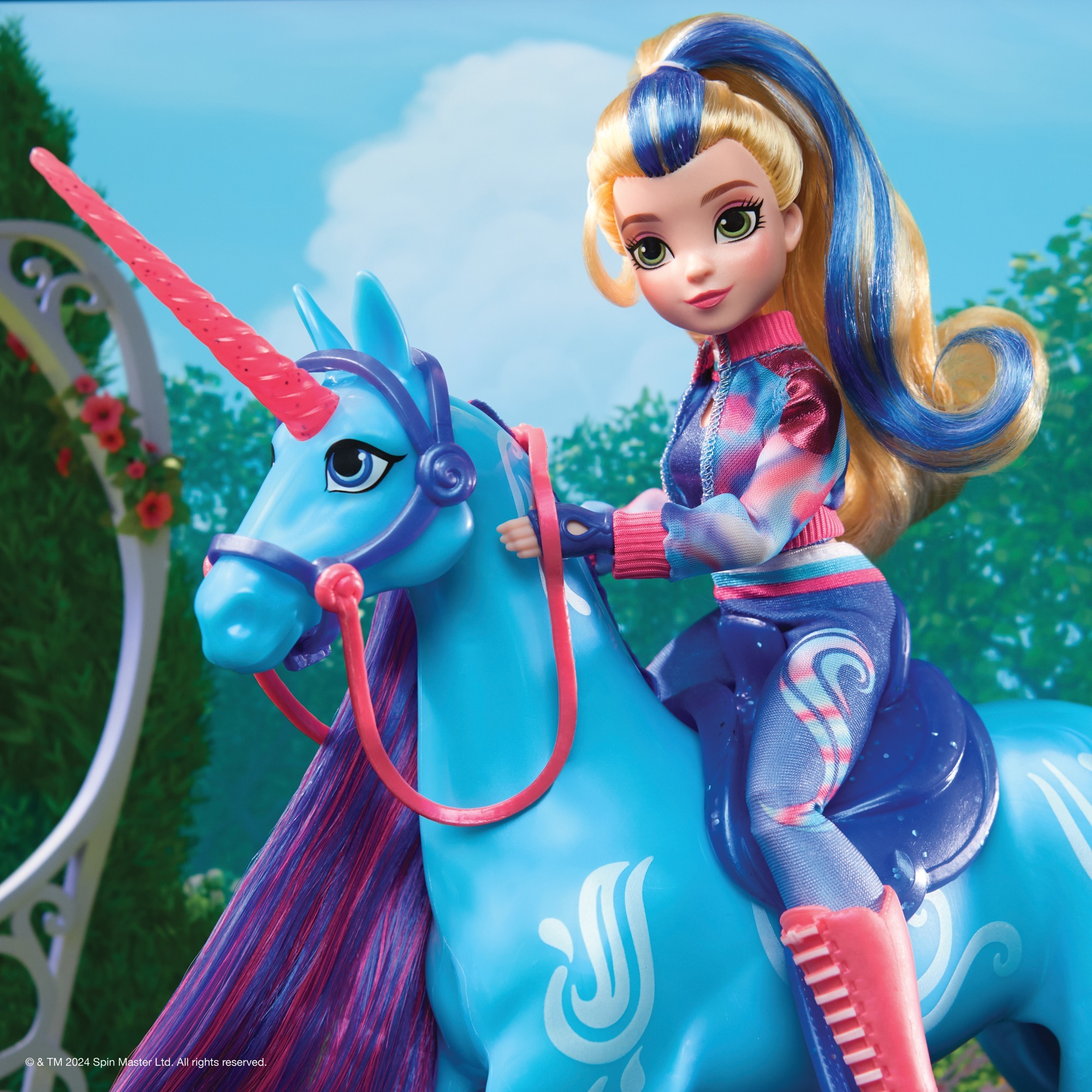 Spin Master Unicorn Academy - Ankleidepuppe Isabel